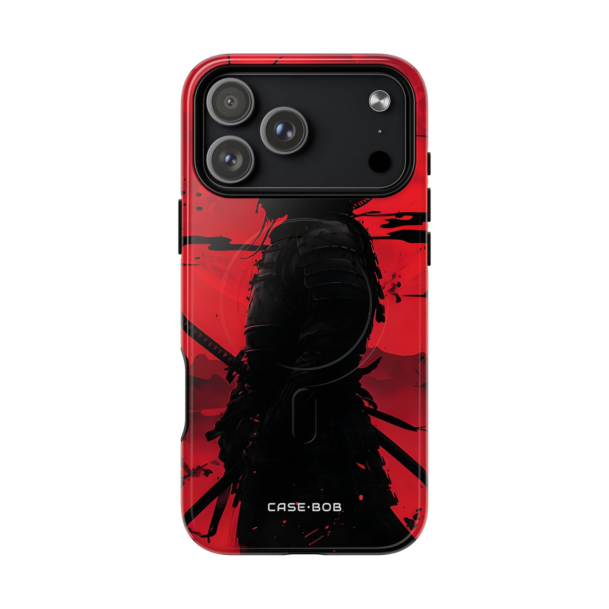 Crimson Samurai iPhone 17 Pro Max Case - Tough+ - CASE•BOB