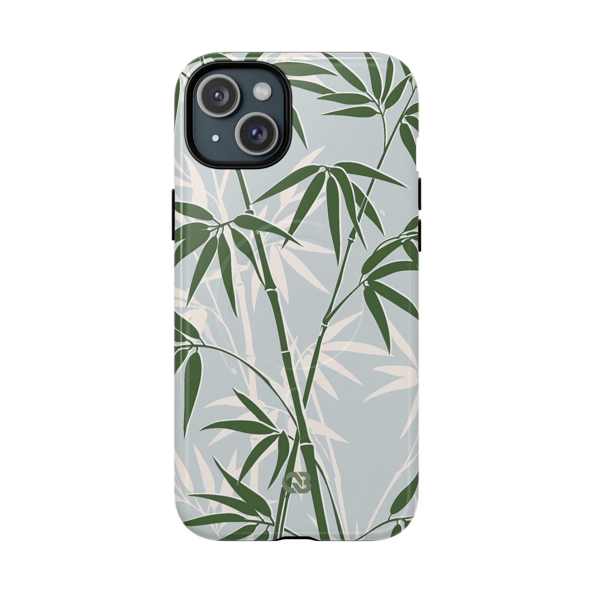 Green Tough 2.0 Magsafe Phone Case for iPhone - Kyoto Bamboo Canopy