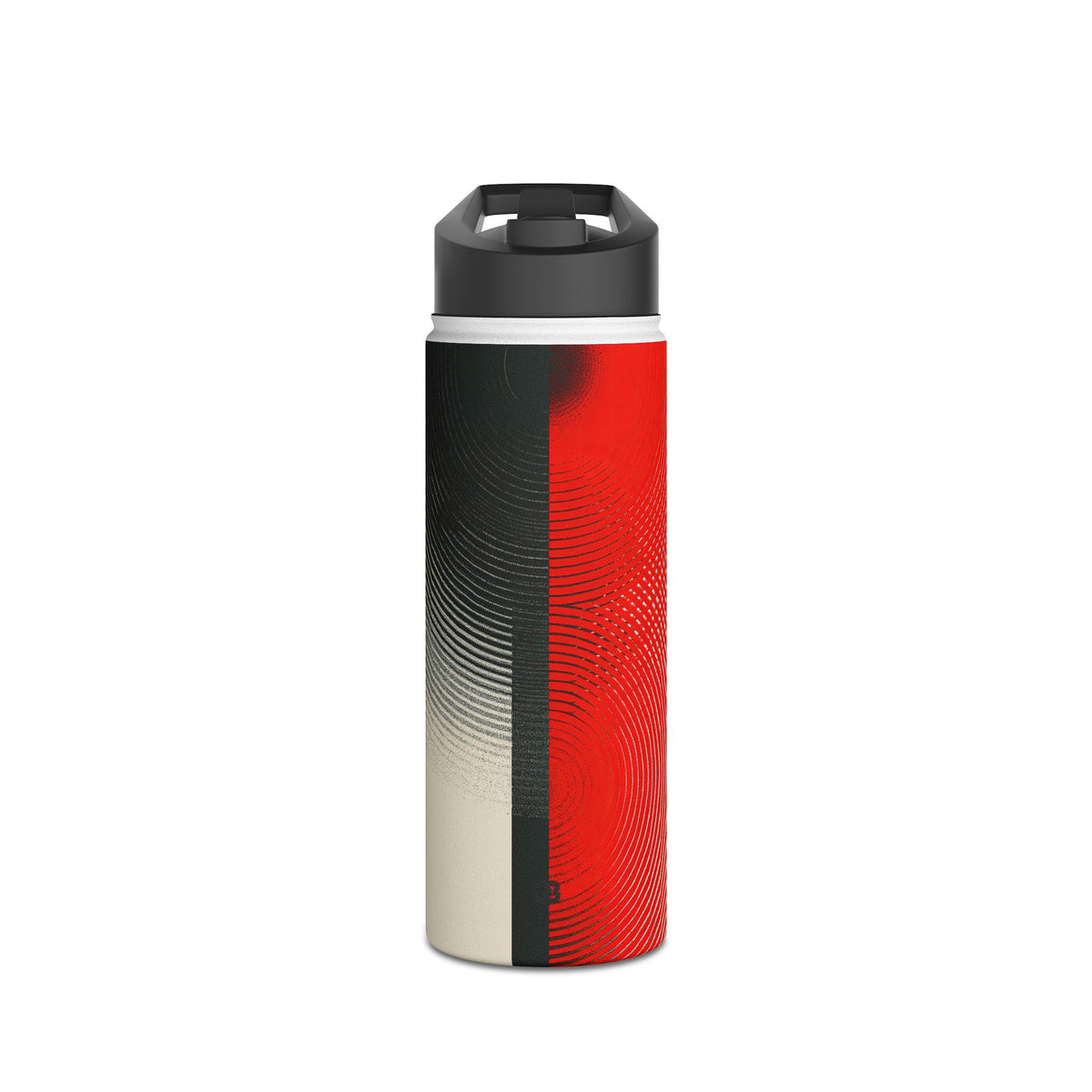 Concentric Orbit · Insulated Water Bottle · Red