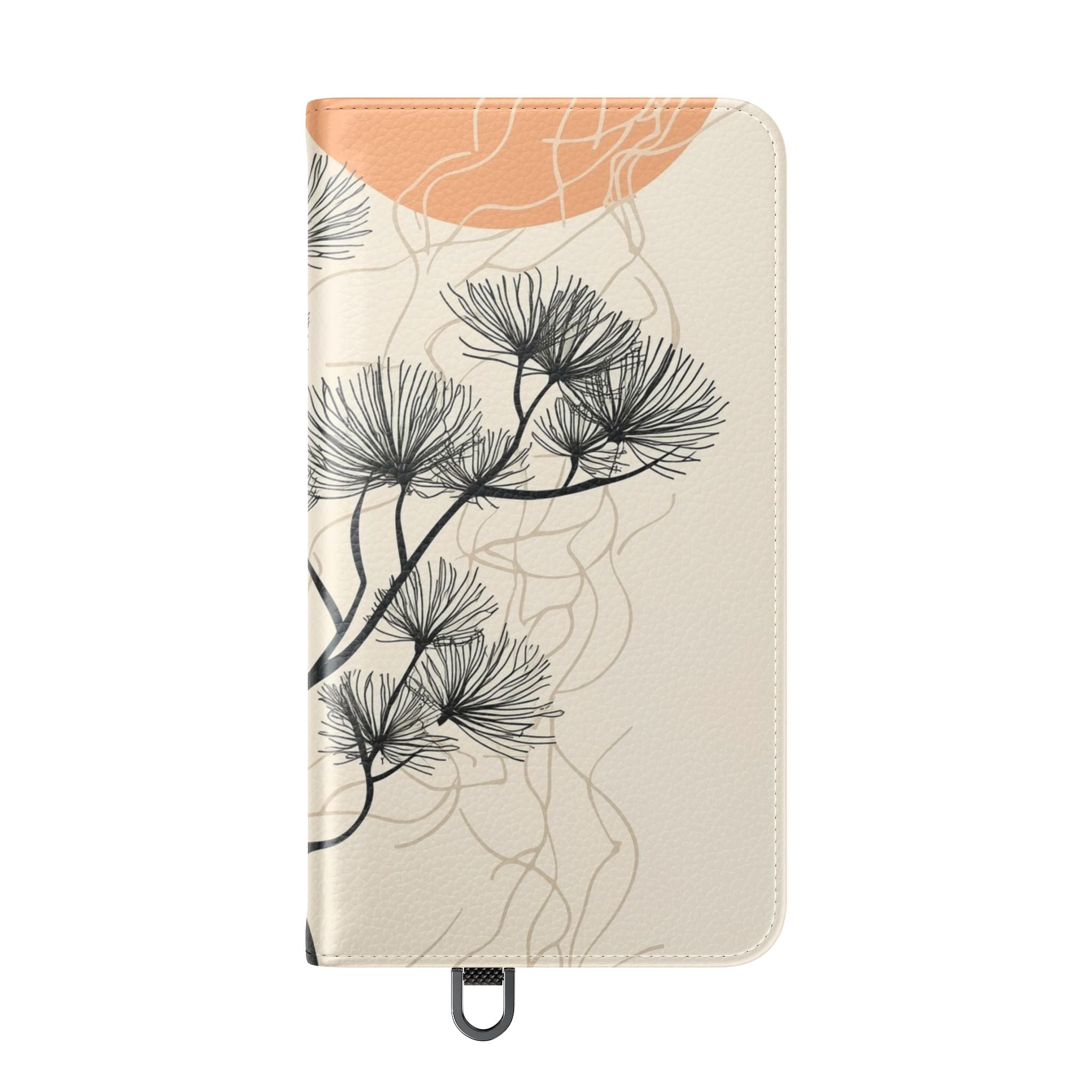 Spiky Tree Sunset - Samsung S24 Case - Wallet