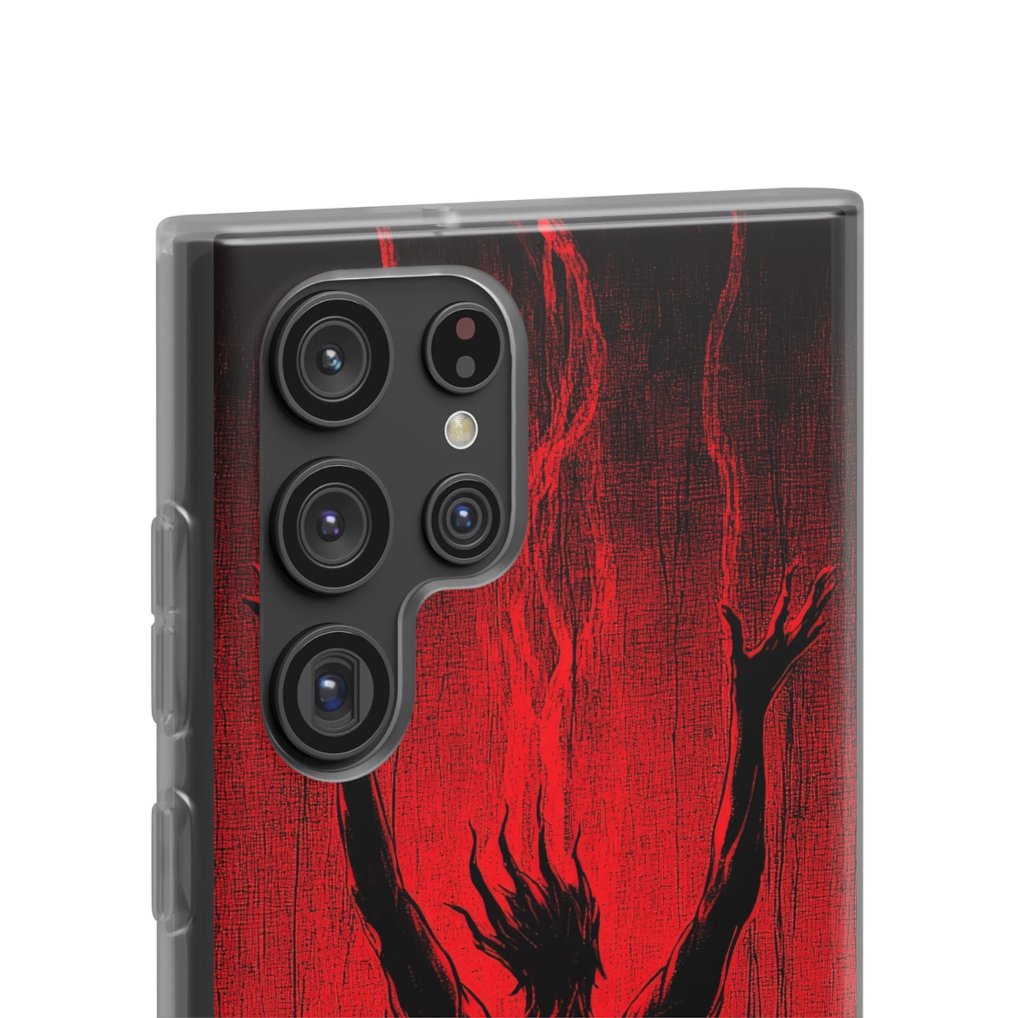 Crimson Shadow Ascent · Soft Coque de téléphone pour Samsung