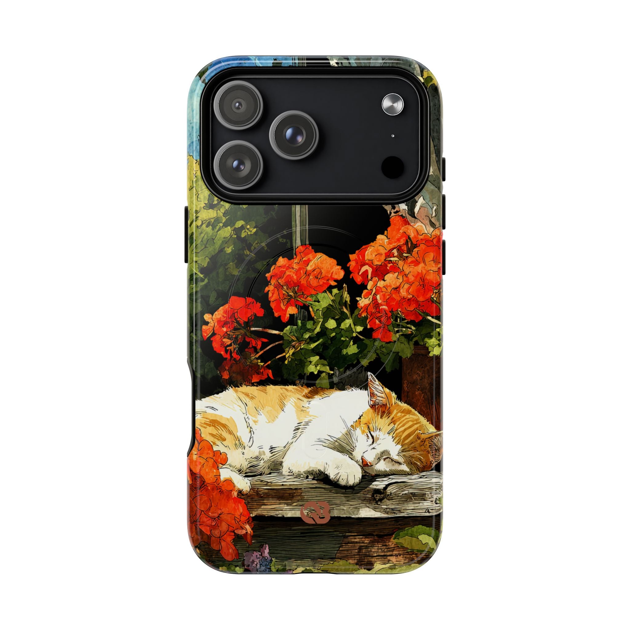 Sleeping Ginger Bloom · Tough+ Phone Case for iPhone · Magsafe
