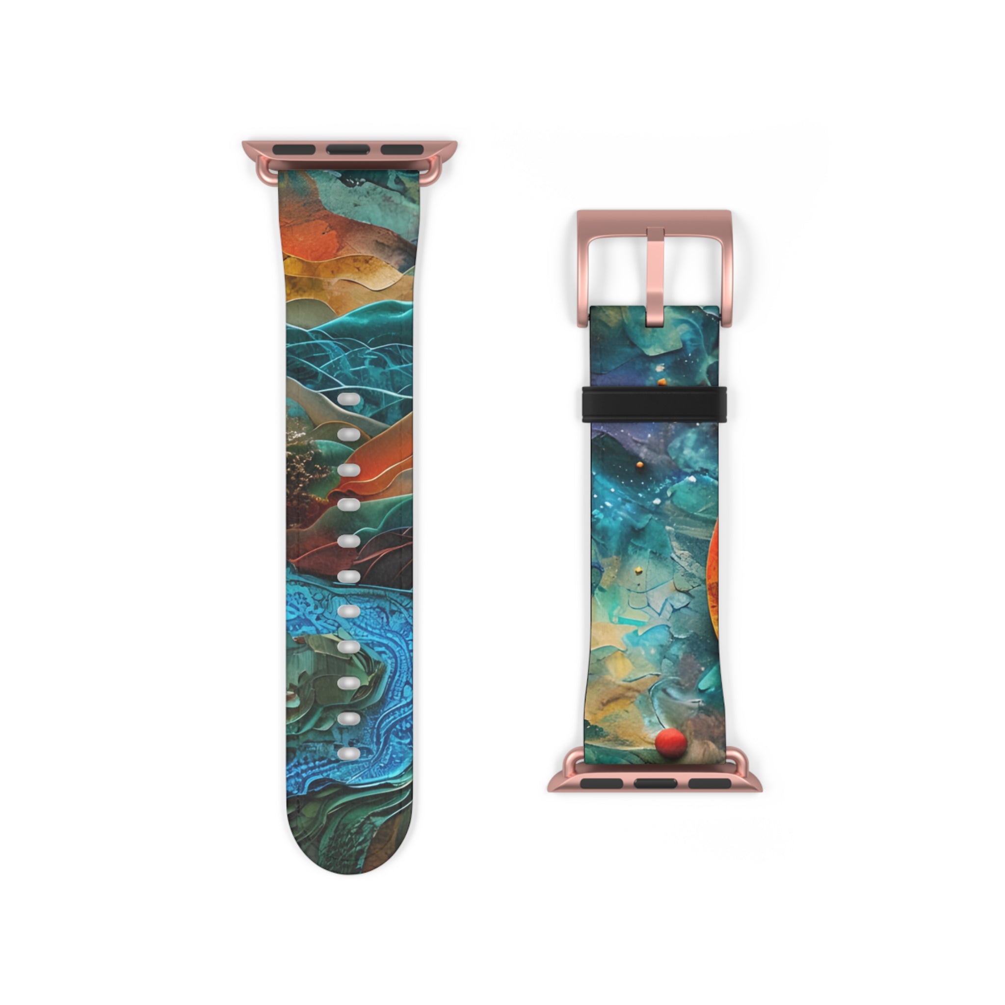 Solar Orbit Orange - Watch Band