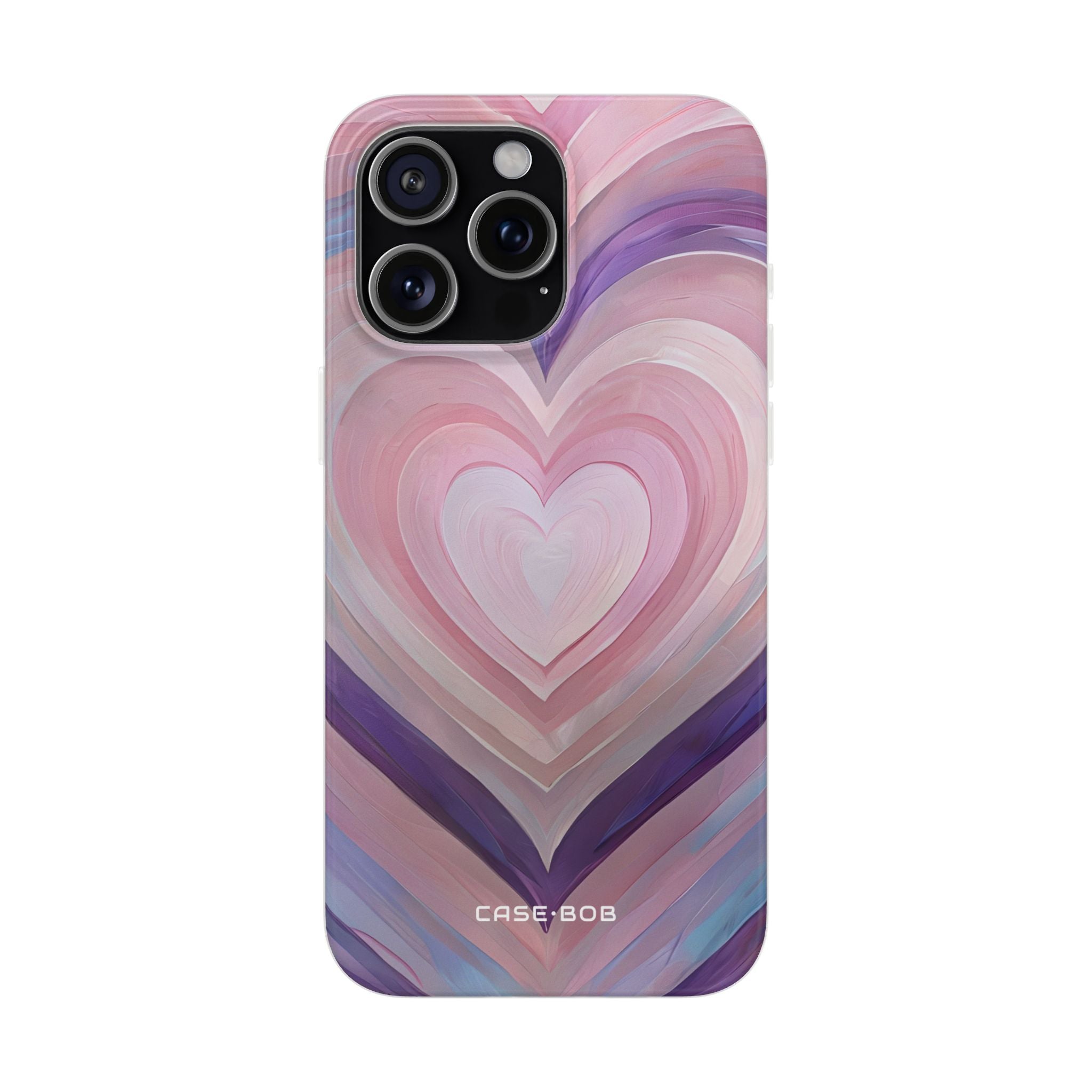 Strahlendes Heartbrush iPhone 15 Pro Max Case - Soft