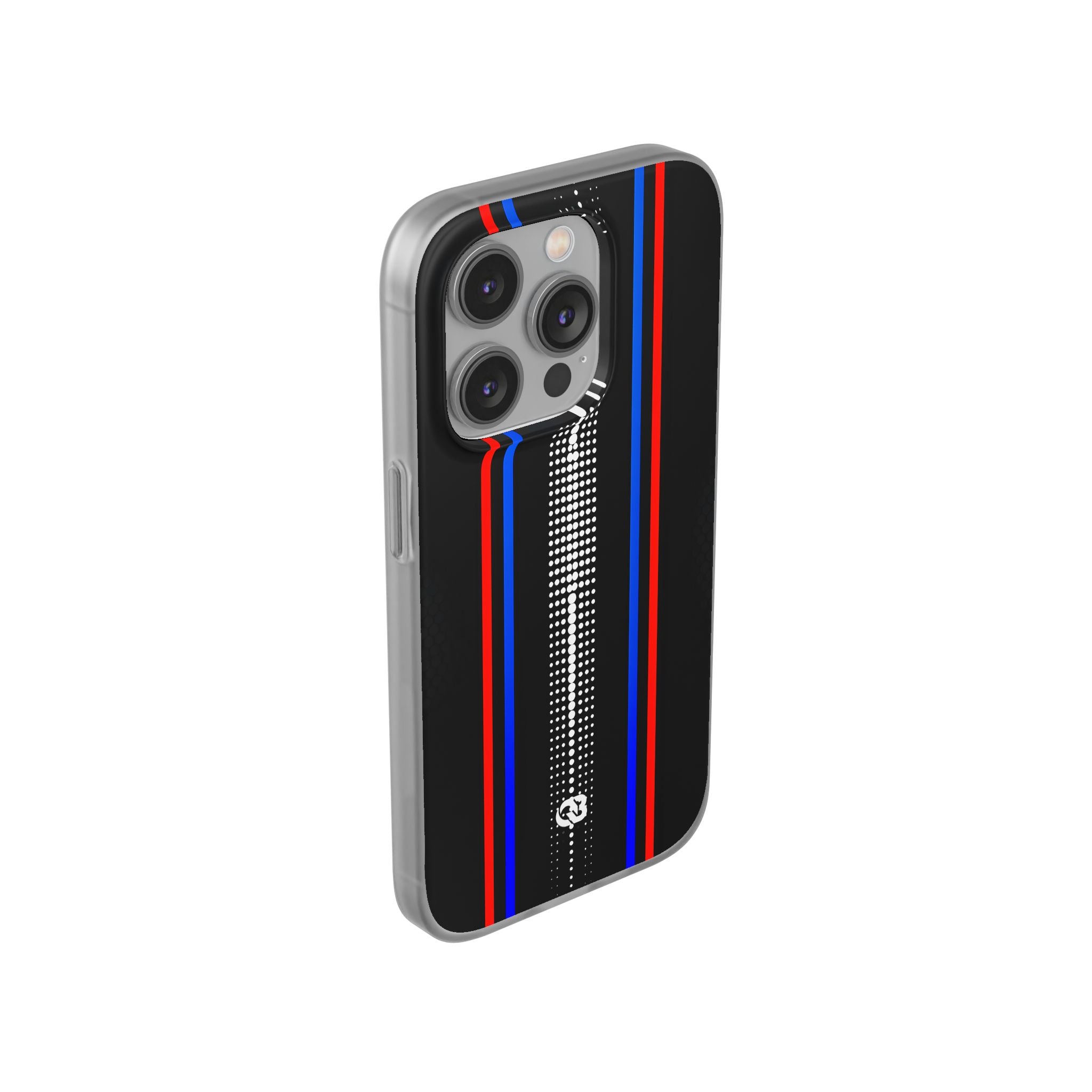 Electric Pulse Grid · Soft Phone Case for iPhone