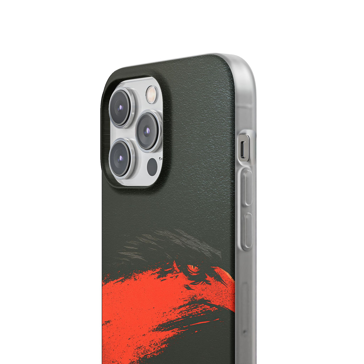 Crimson Raptor Noir · Lite Phone Case for iPhone · Black