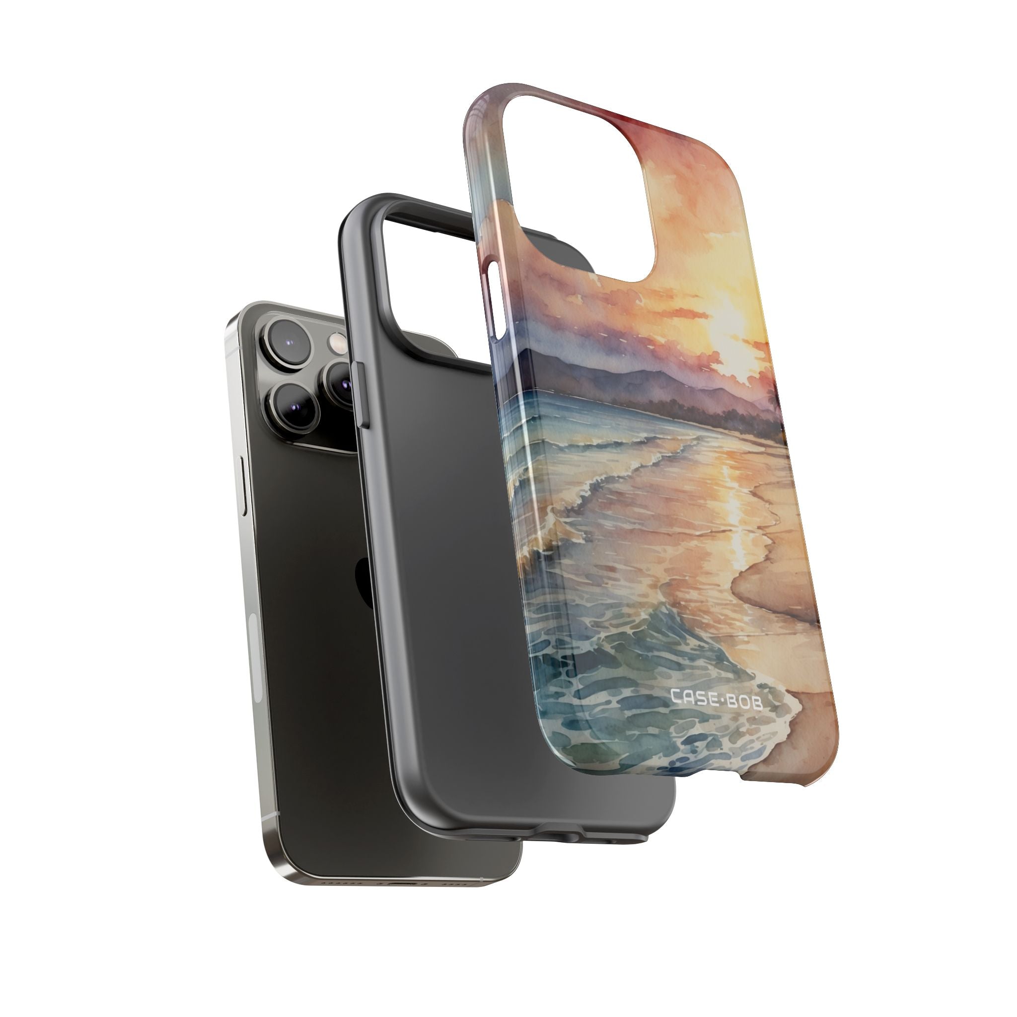 Sunset Reflection iPhone 14 Pro Max Case - Tough