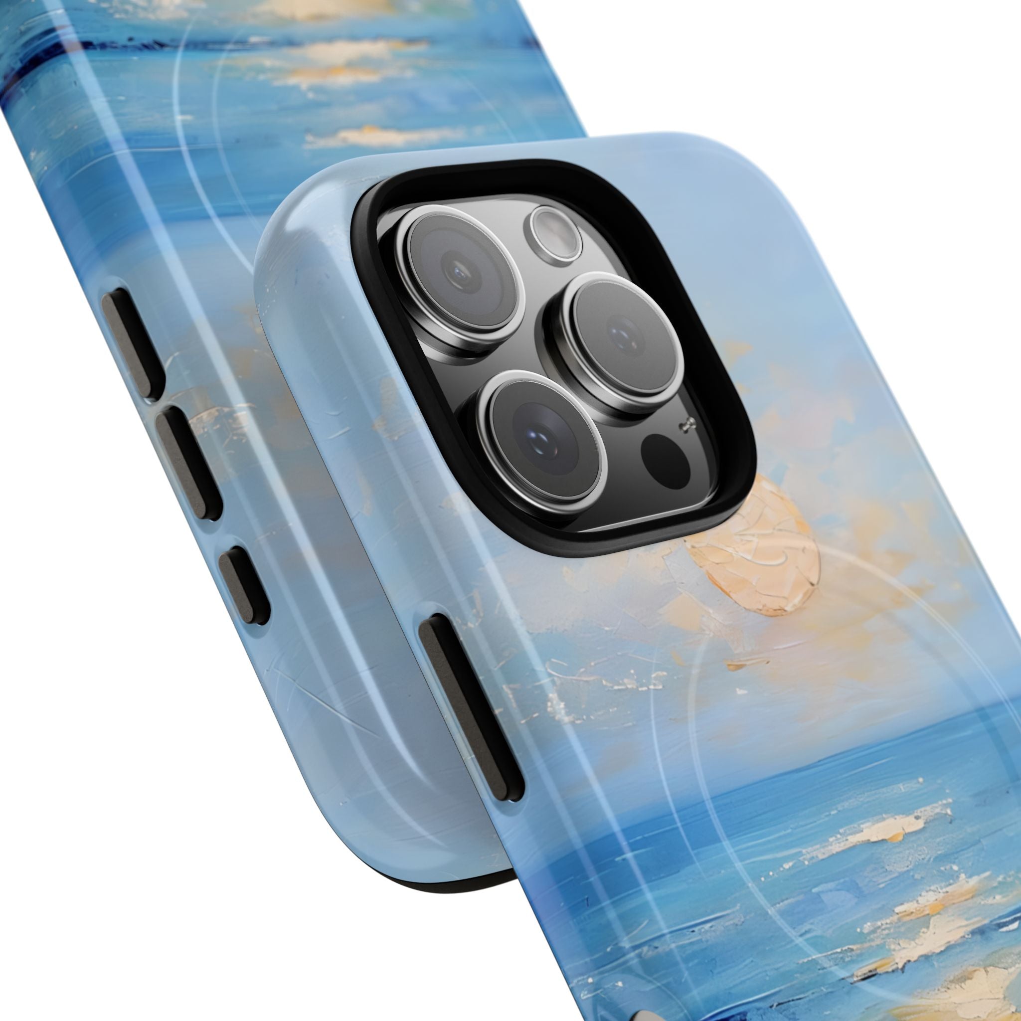 Cerulean Shoreline Sun · Tough+ Phone Case for iPhone · Magsafe
