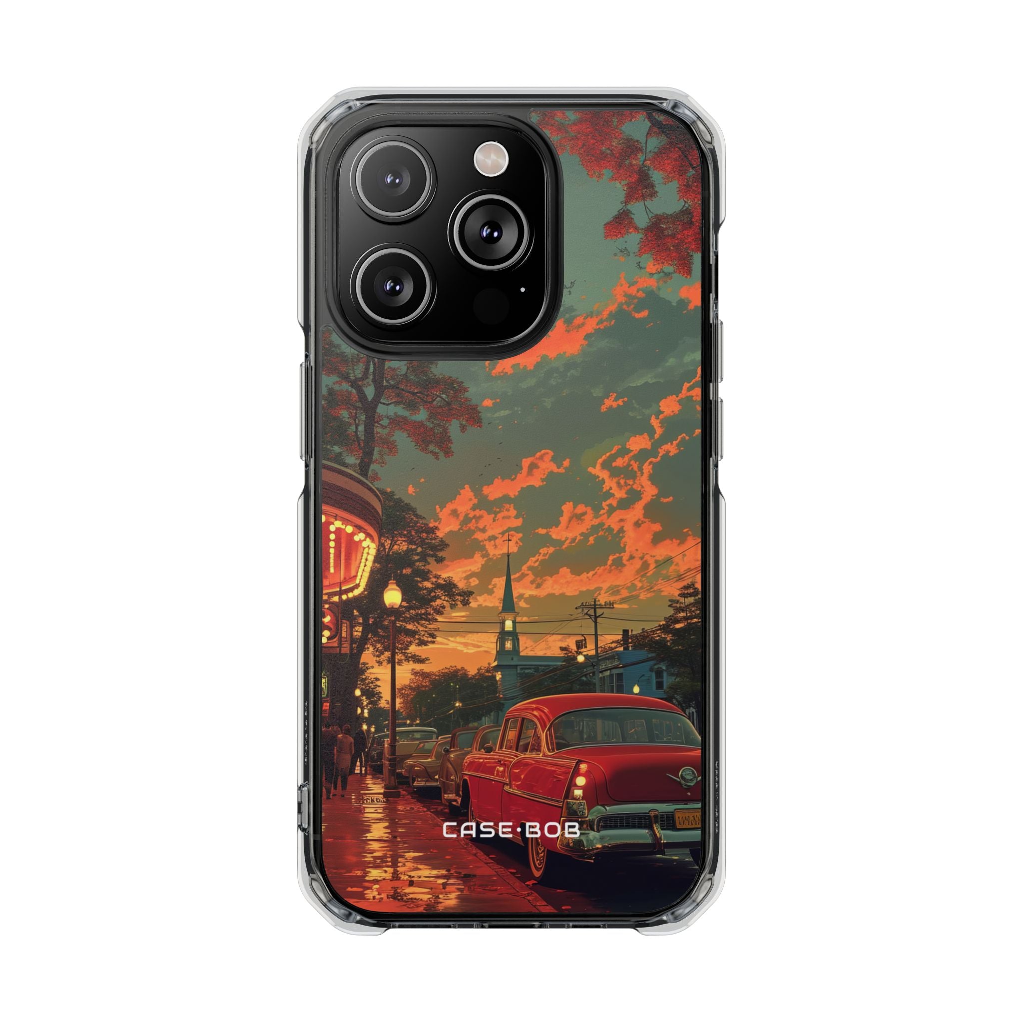 Crimson Classic iPhone 14 Pro Case - Impact