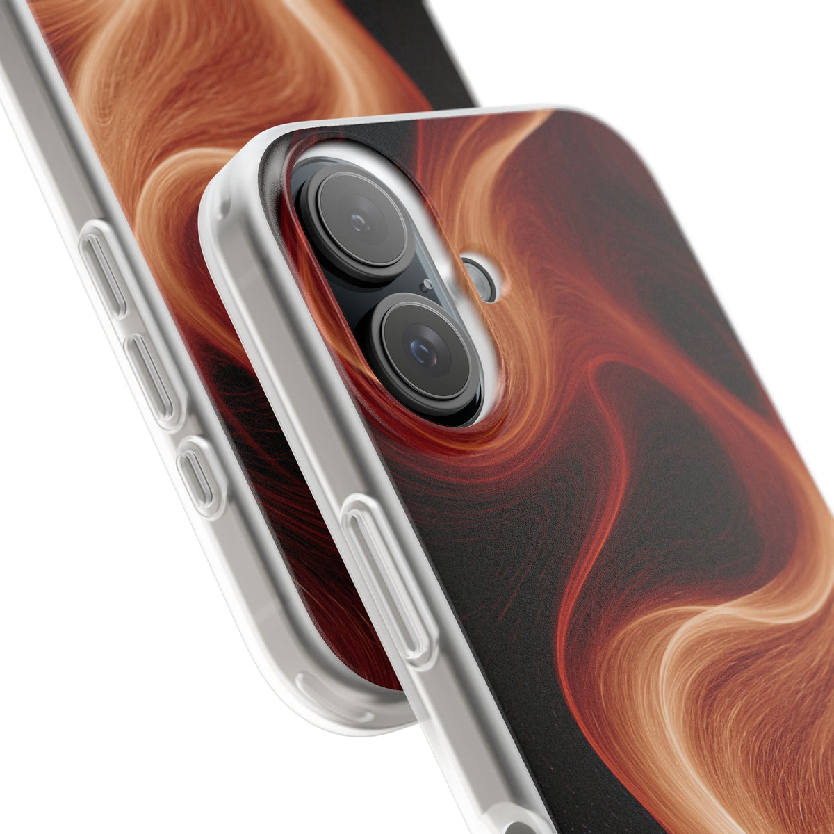 Solar Ember Flow · Lite Phone Case for iPhone · Orange