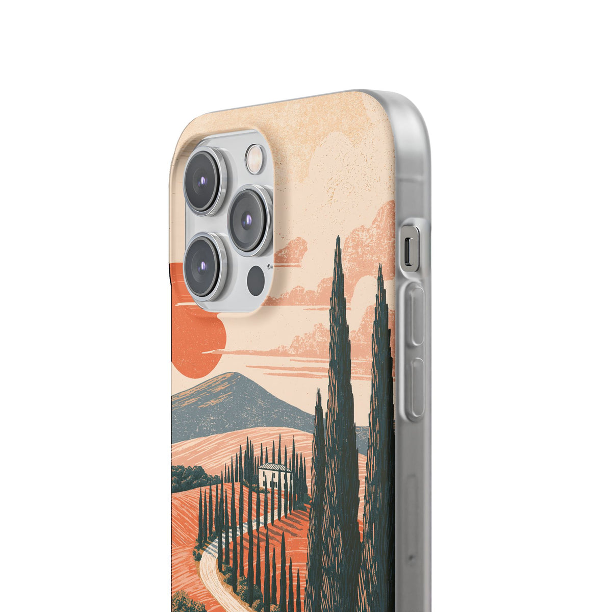 Orange Lite Phone Case for iPhone - Terracotta Ridge Trail