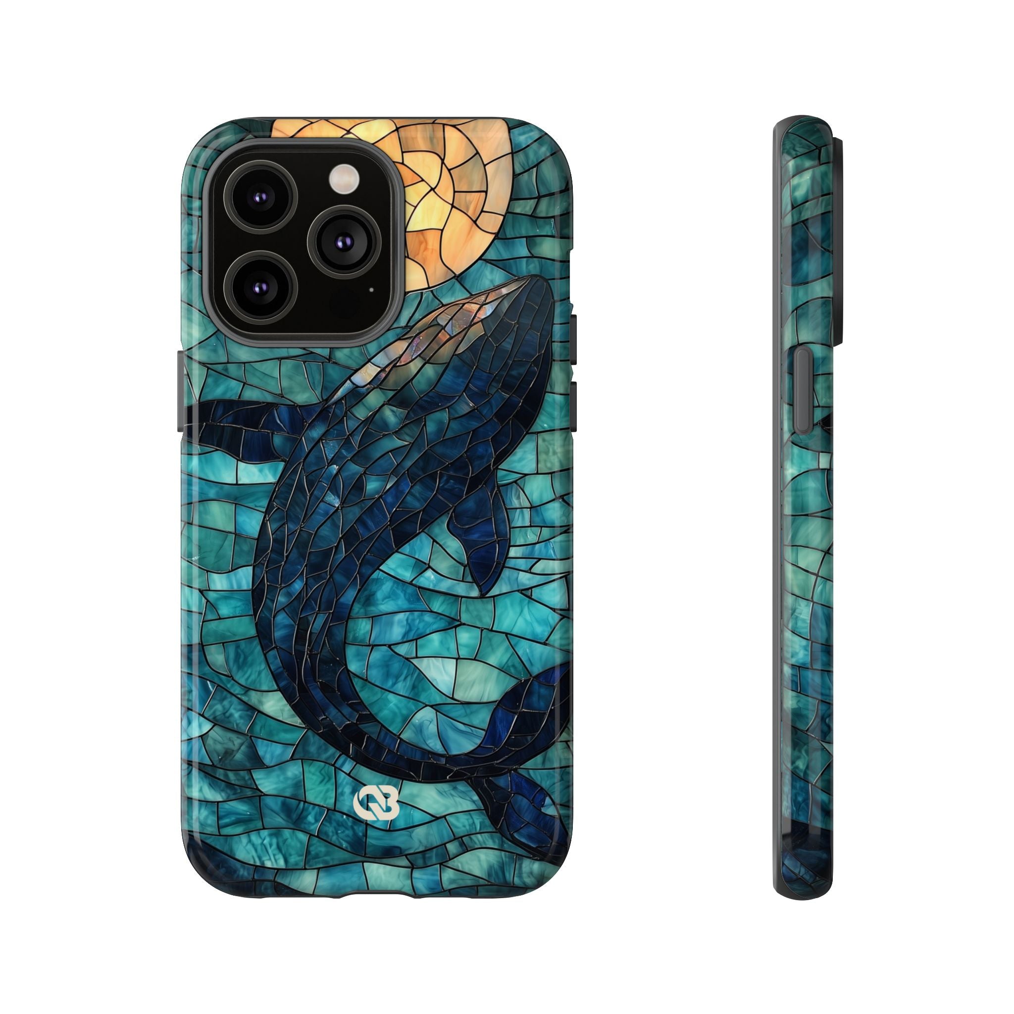 Stained Moon Whale · Tough Handyhülle für iPhone