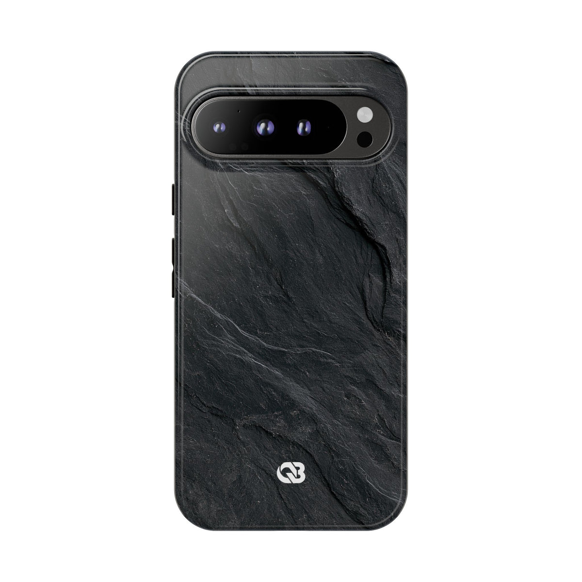 Dark Slate Strata · Tough Phone Case for Pixel · Black