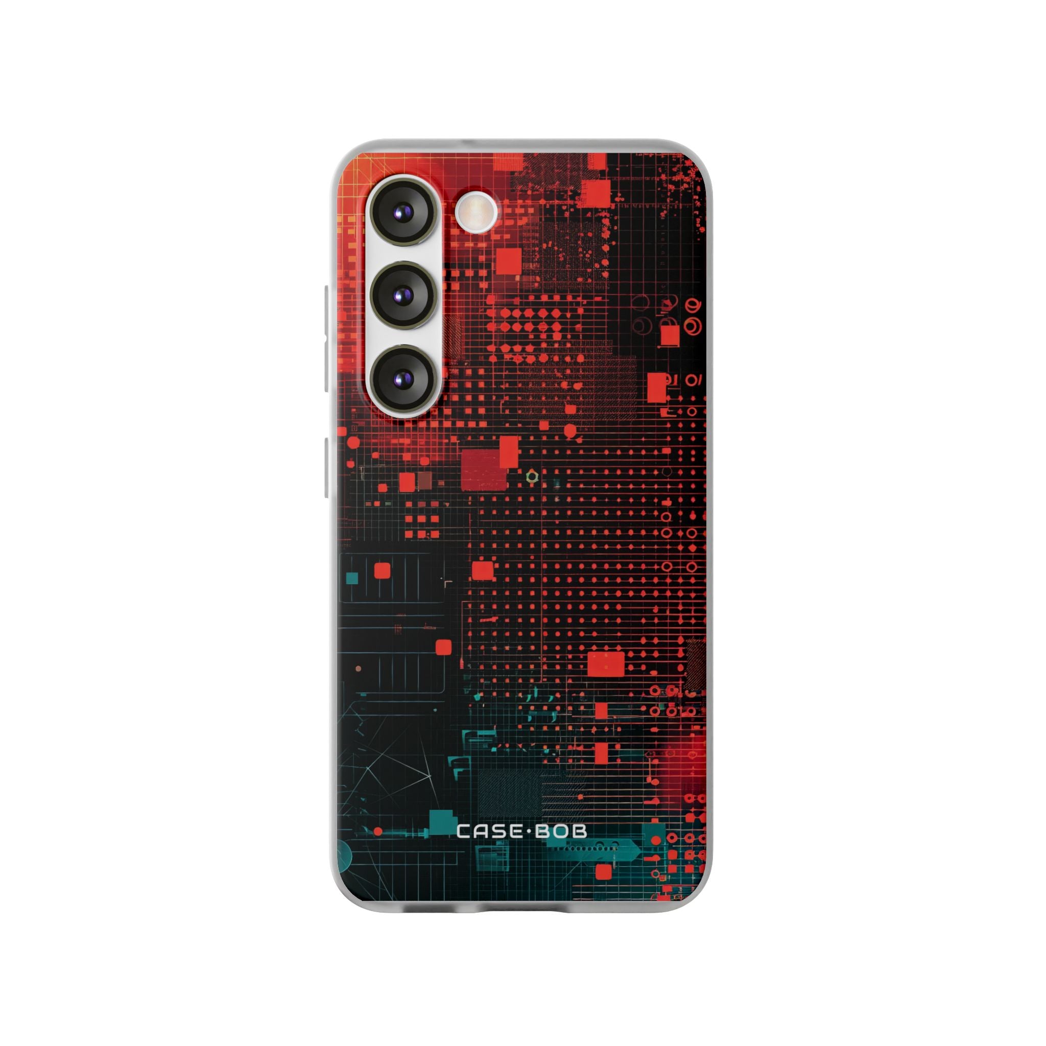 Grid Fusion Samsung S23 Case - Soft