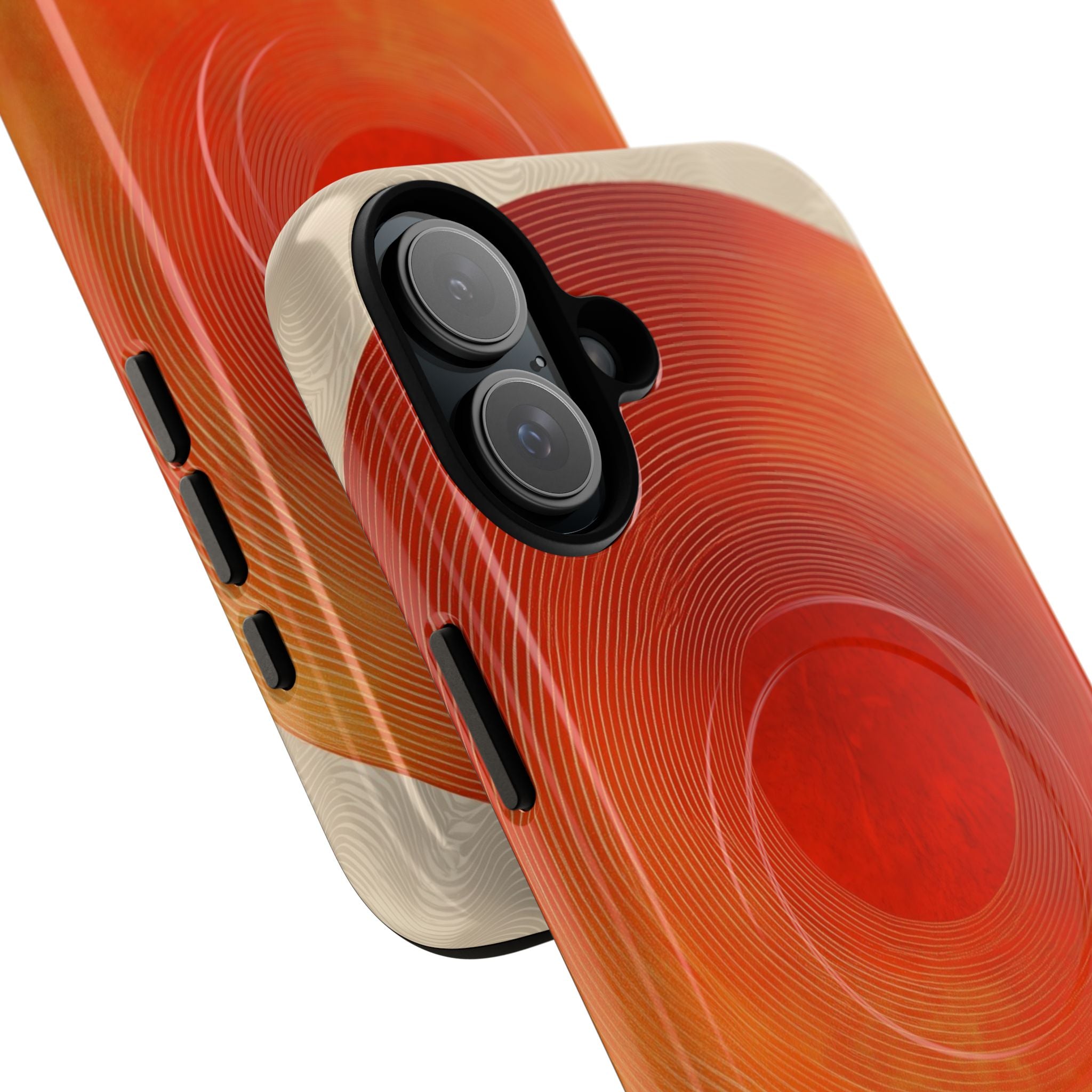 Sunburst Swirl iPhone 16 Plus Case - Tough+