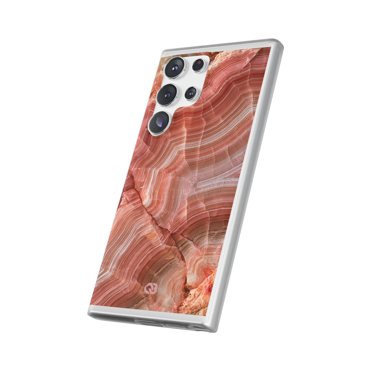 Blushing Rose Strata · Lite Phone Case for Samsung · Pink