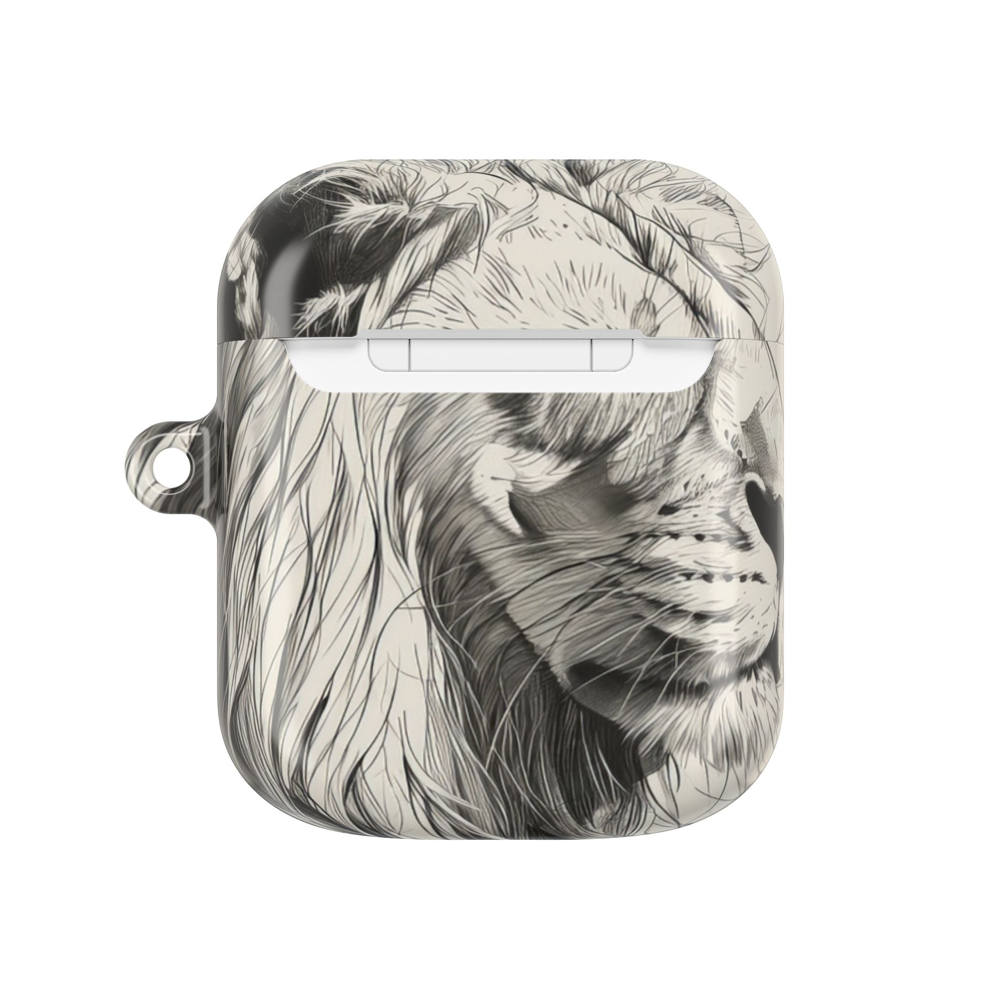 Lion Whisper Gray - AirPods Case