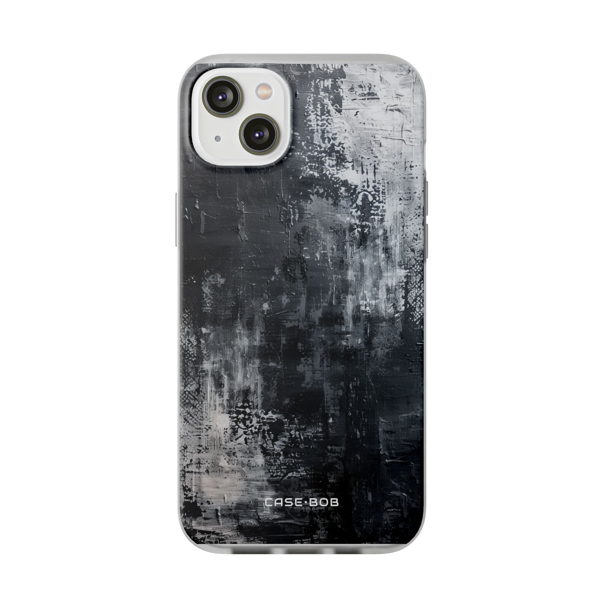 Texturiertes Blackscape iPhone 14 Plus Case - Soft