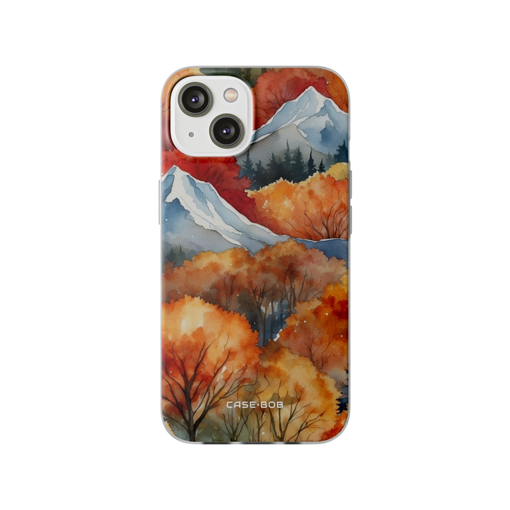 Snowcap Radiance iPhone 14 Skal - Mjuk