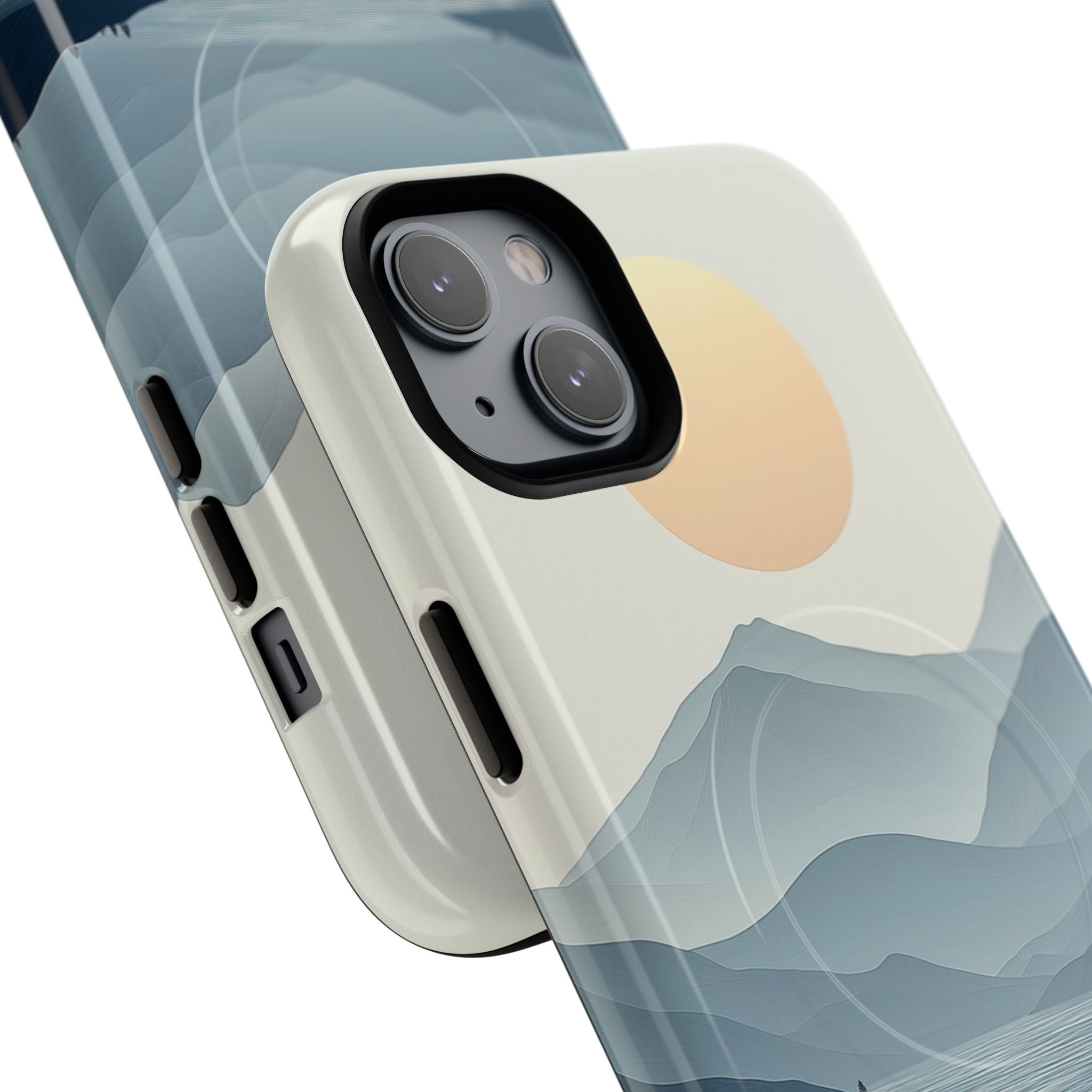 Golden Horizon iPhone 14 Plus Skal - Tough+