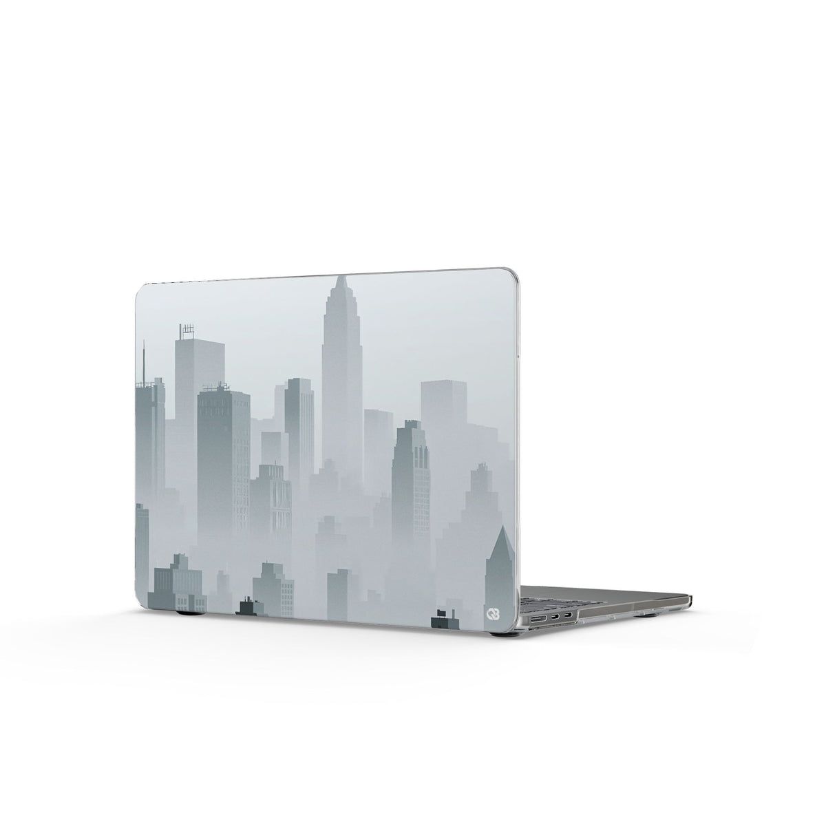 Metropolitan Horizon · Clear Hard Case for MacBook · Grey
