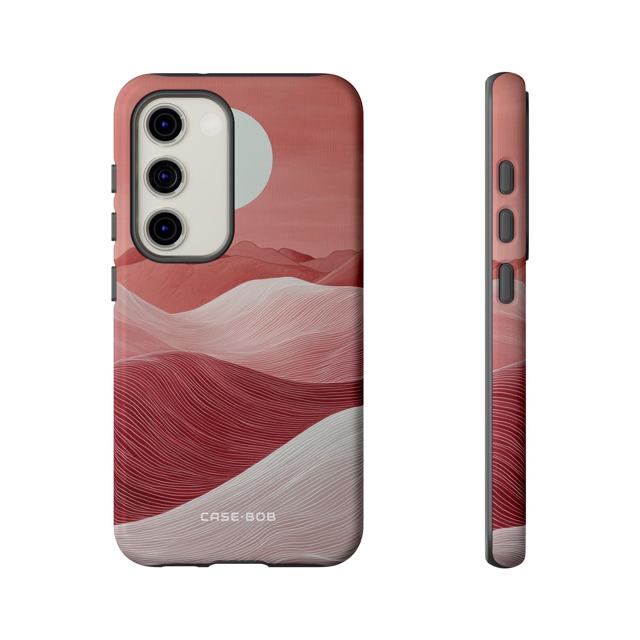 White Orb Dunes Samsung S23 Case - Tough