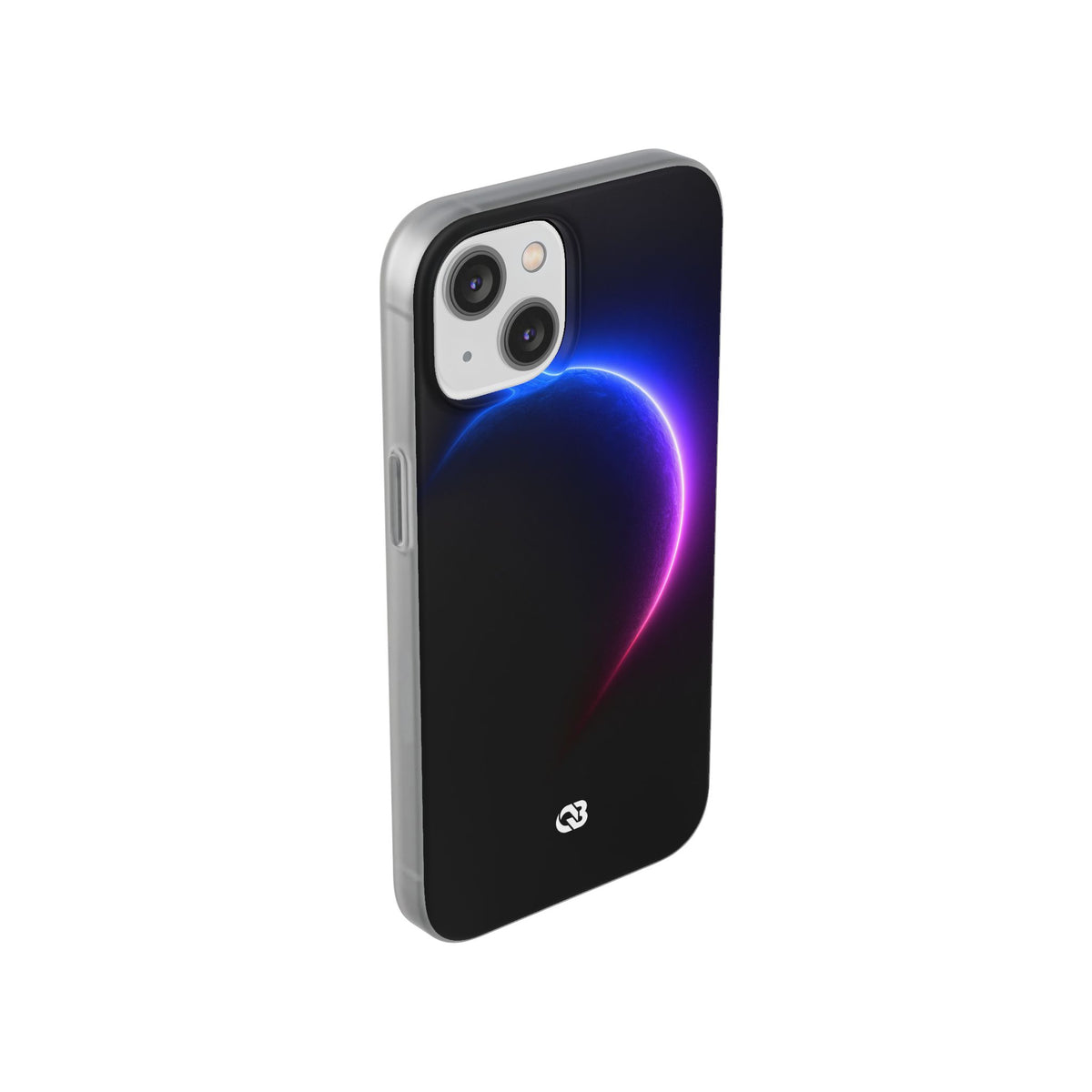 Luminous Eclipse · Lite Phone Case for iPhone · Black
