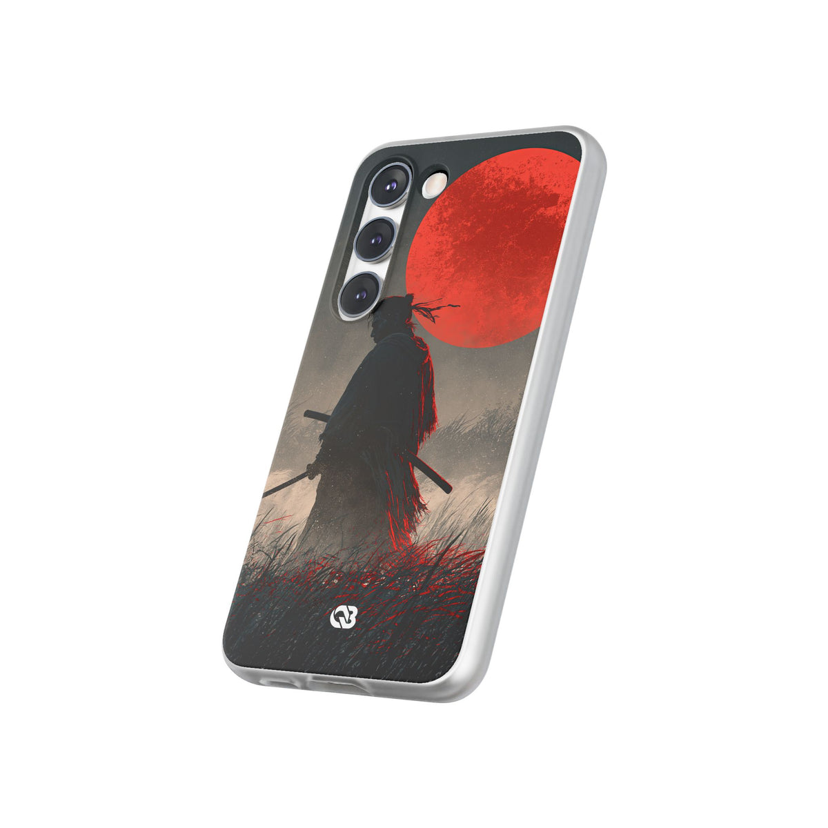 Crimson Moon Ronin · Lite Phone Case for Samsung · Black