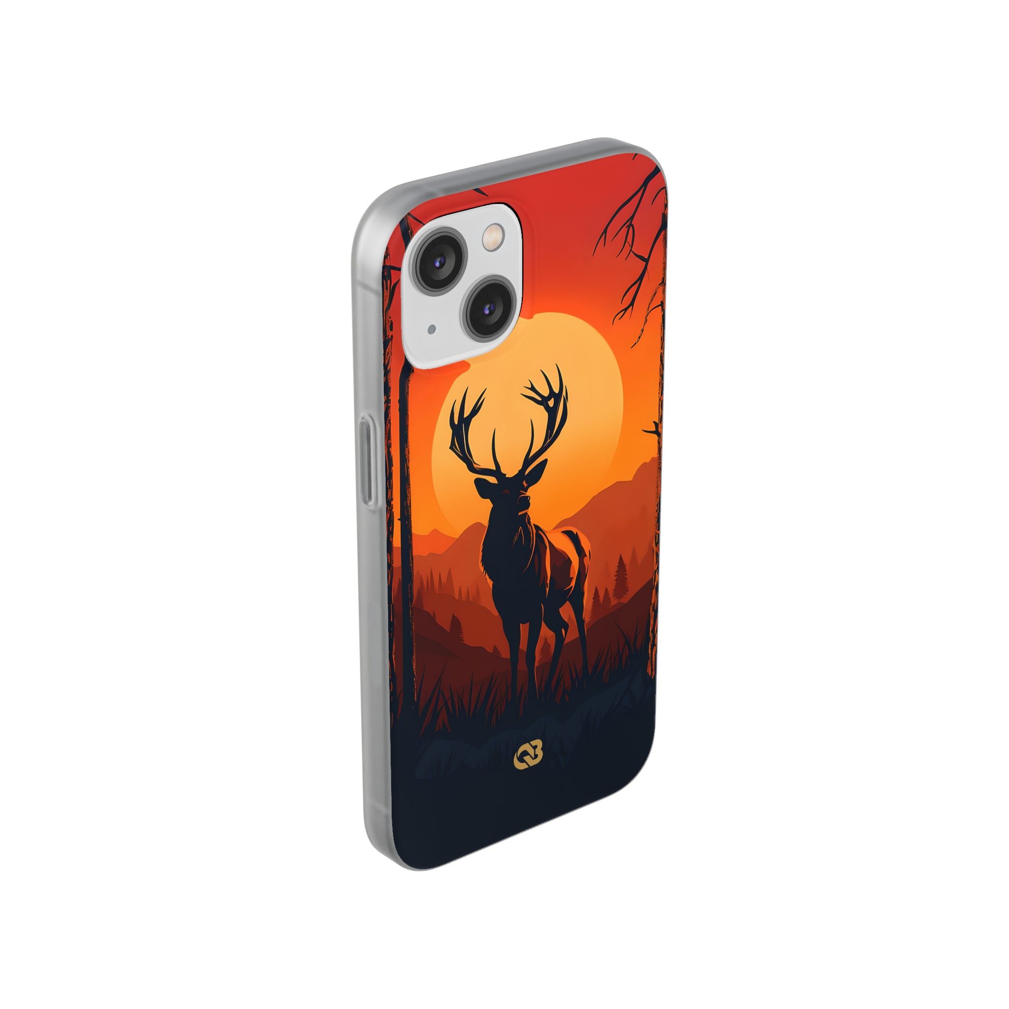 Amber Ridge Stag · Soft Phone Case for iPhone