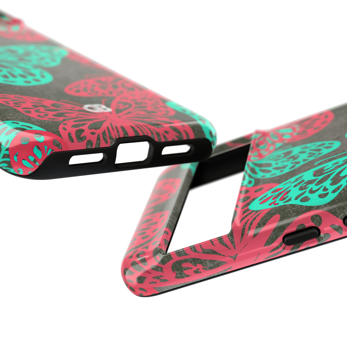 Electric Papillon · Tough Phone Case for Pixel · Pink