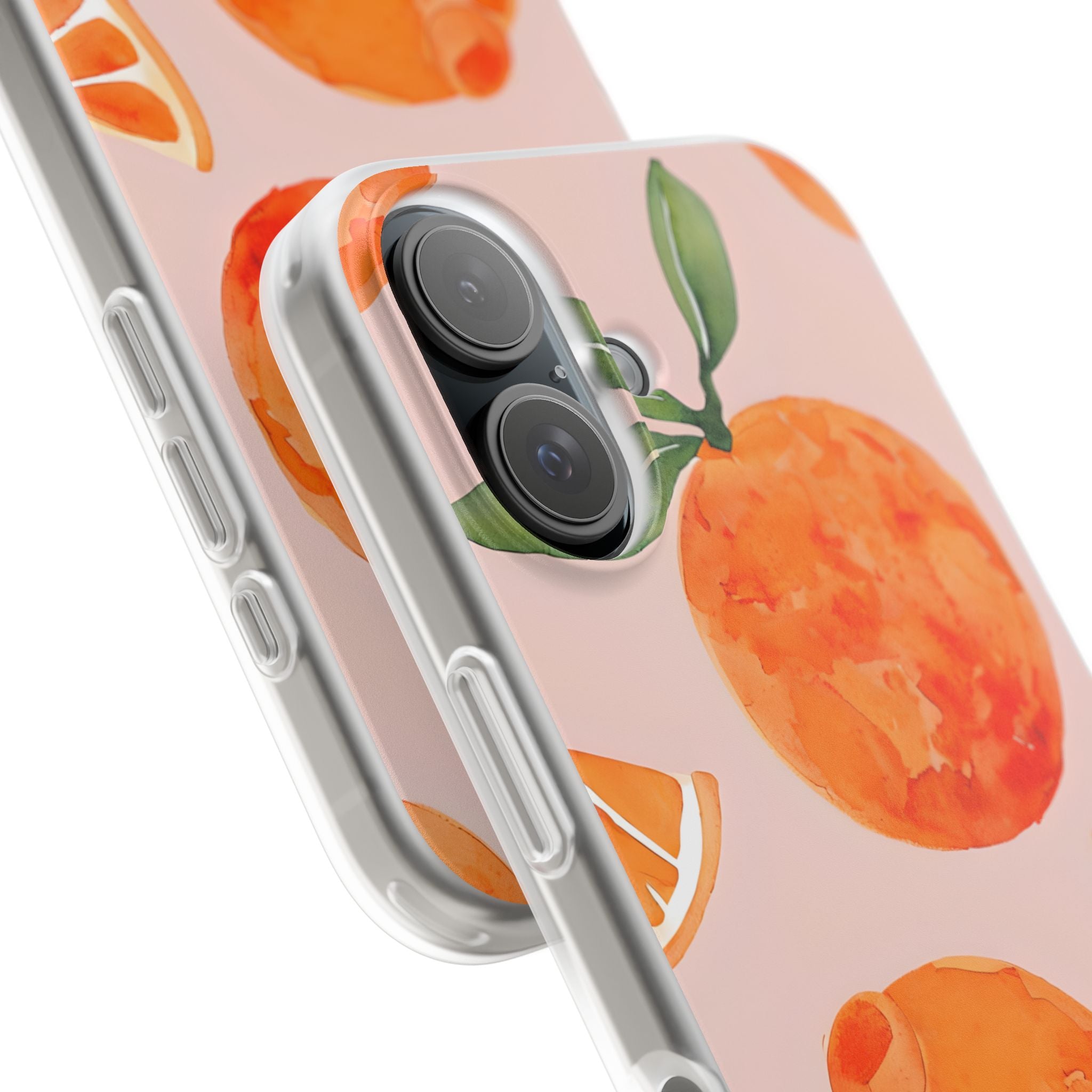 Sunkissed Orange Harvest · Soft Case na telefon dla iPhone