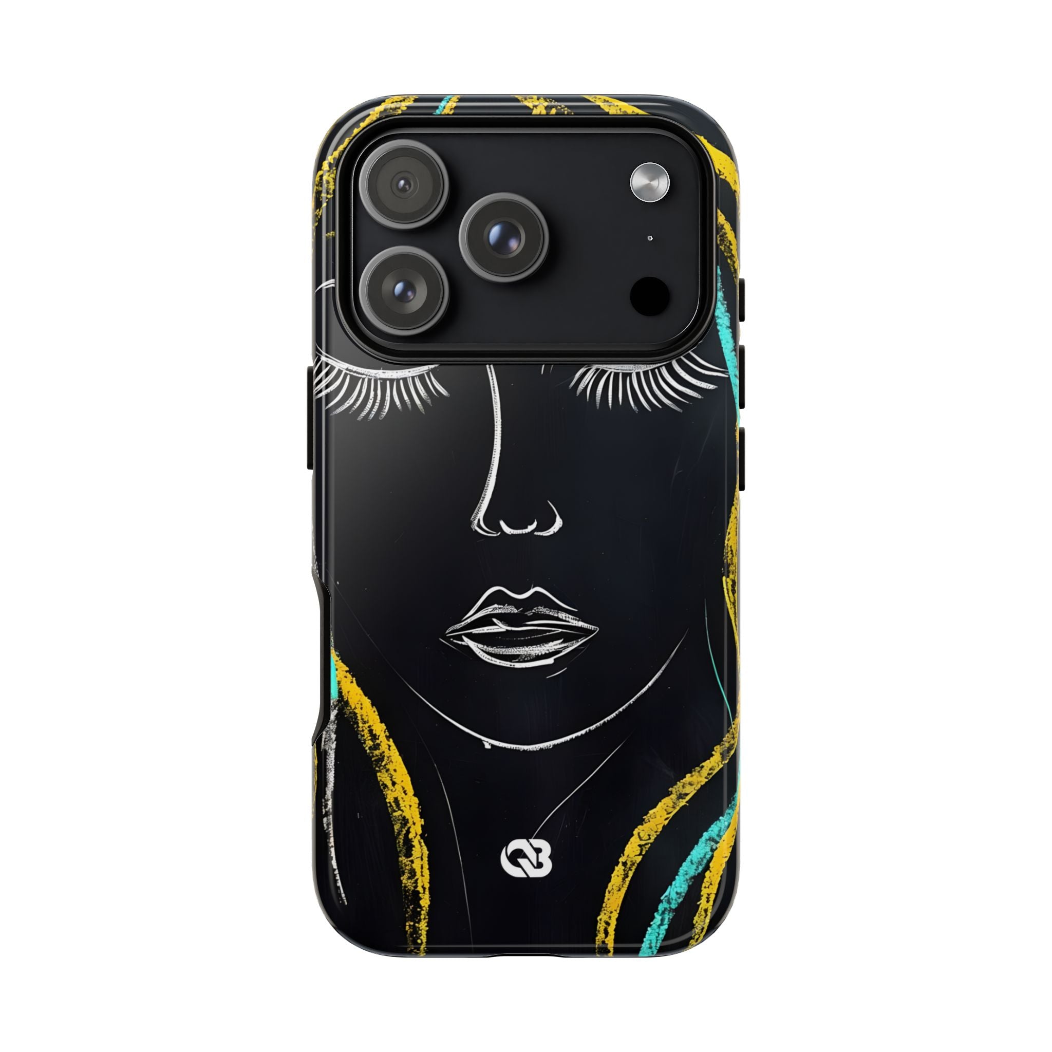 Obsidian Chalk Portrait · Tough