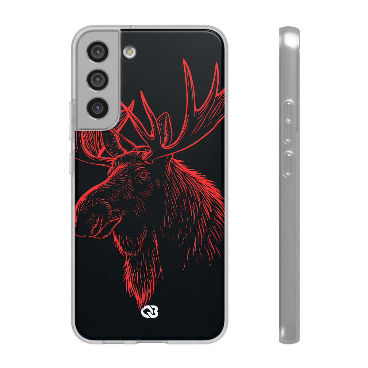 Nordic Elk · Lite Phone Case for Samsung · Black