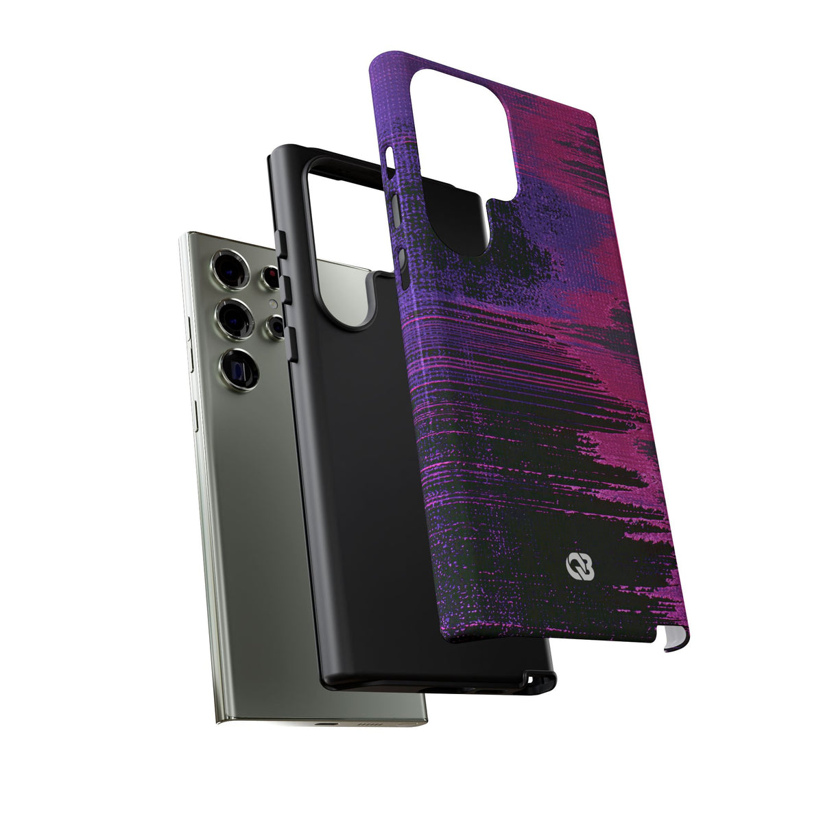 Neon Signal Shift · Tough Phone Case for Samsung · Purple