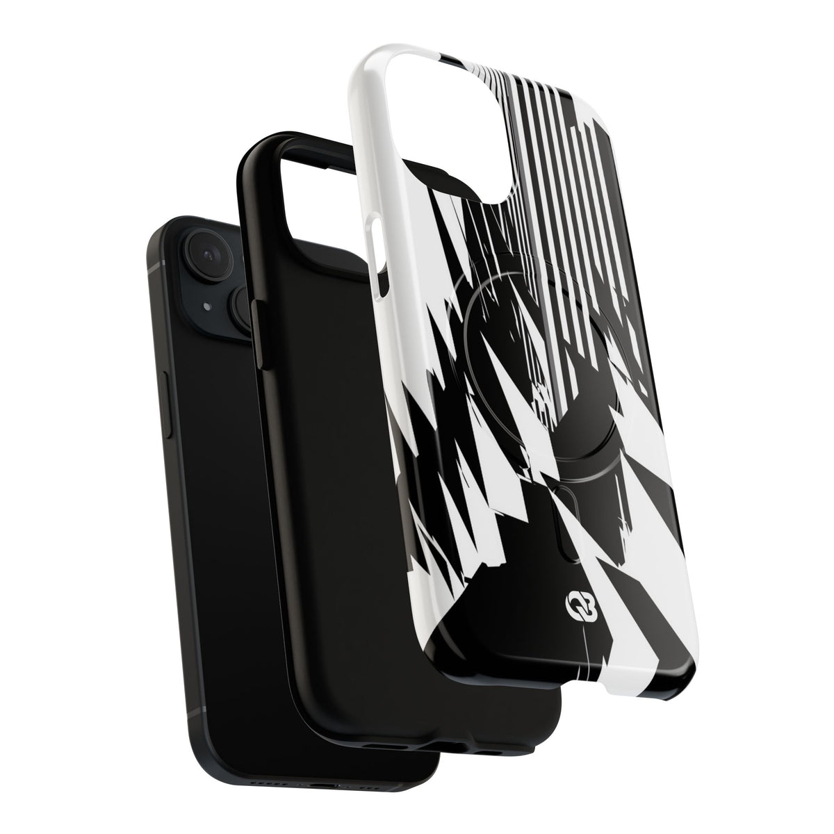 Orbital Spire · Tough 2.0 Magnetic Phone Case for iPhone · Black