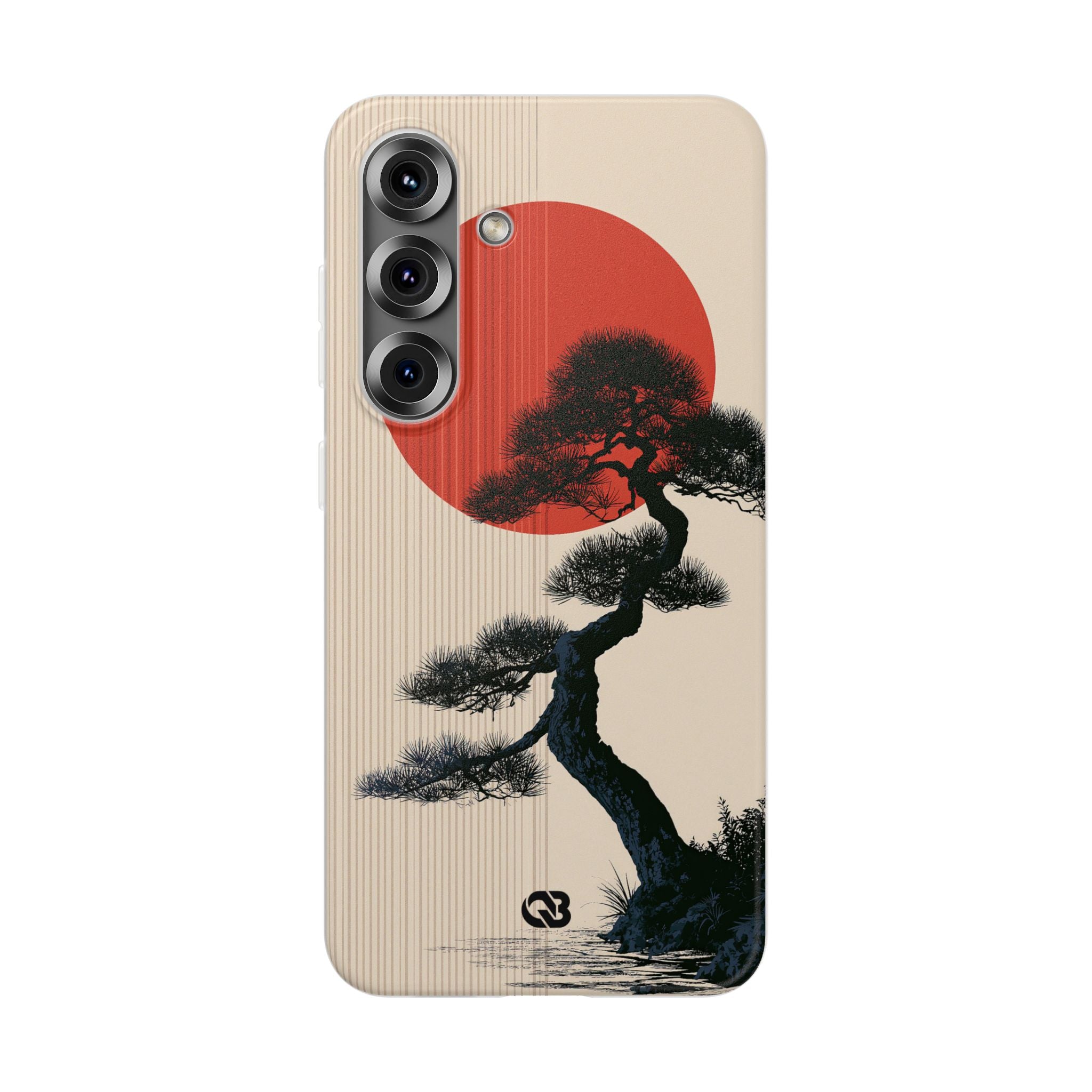 Beige Lite Phone Case for Samsung - Kyoto Crimson Pine