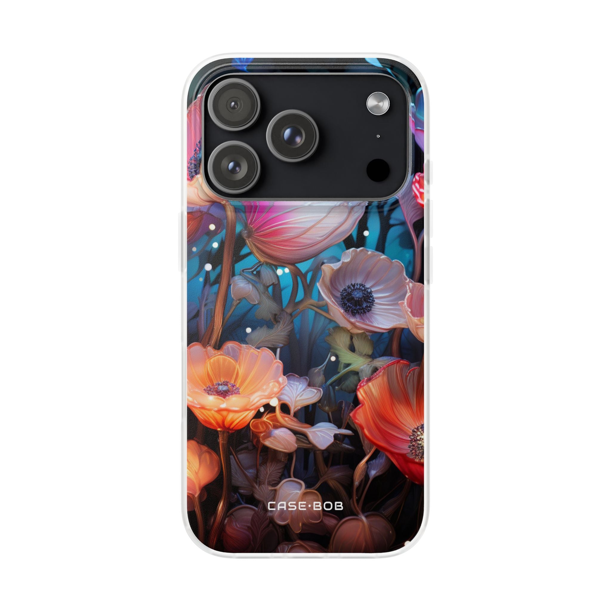 Translucent Bloom iPhone 17 Pro Case - Soft - CASE•BOB