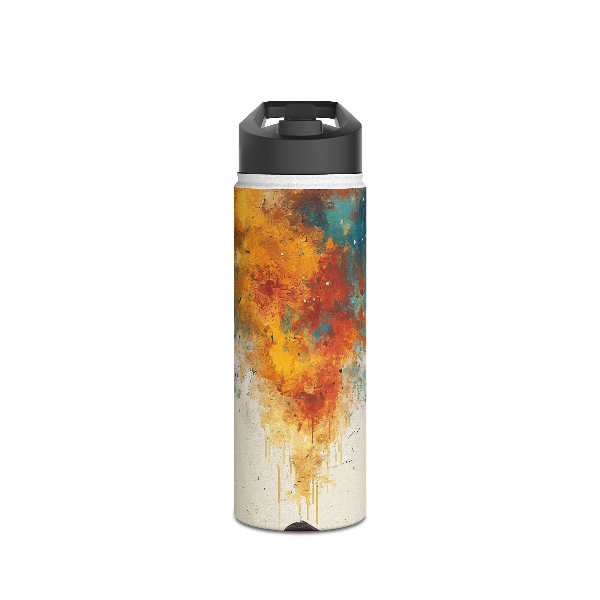Meditative Ember - Stainless Steel Water Bottle