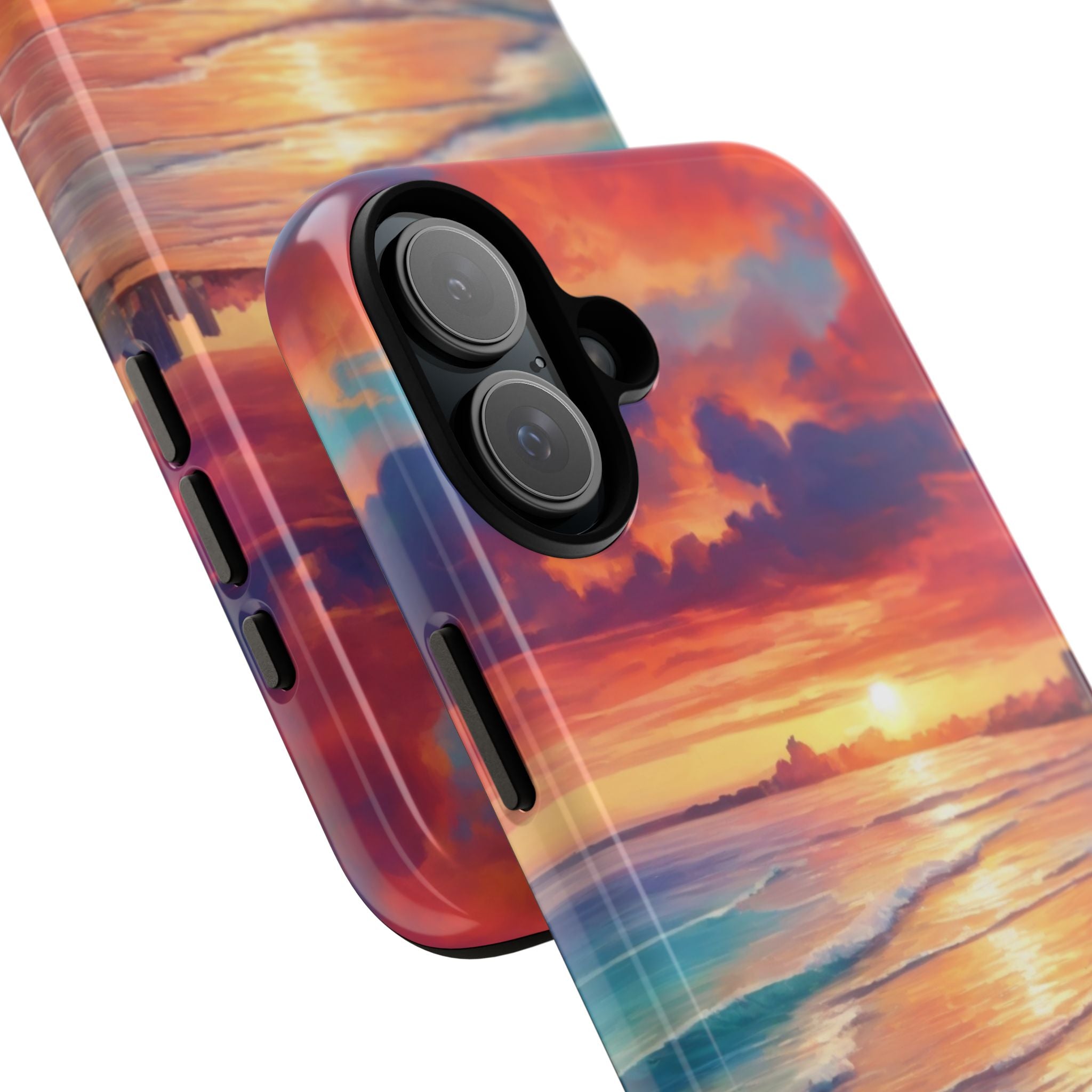 Crimson Shore Horizon · Custodia Tough per iPhone