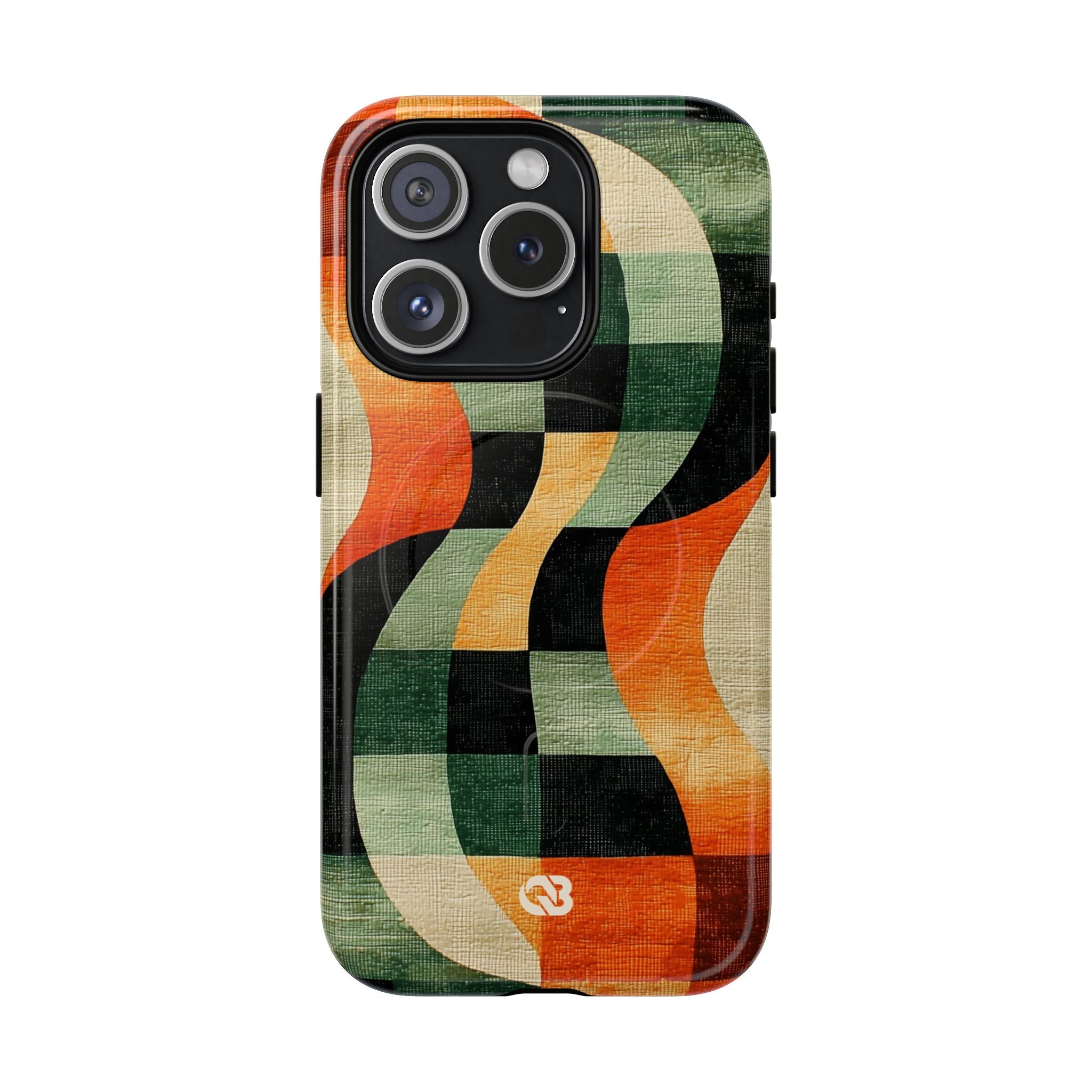 Burnt Orange Curve · Tough+ Phone Case for iPhone · Magsafe