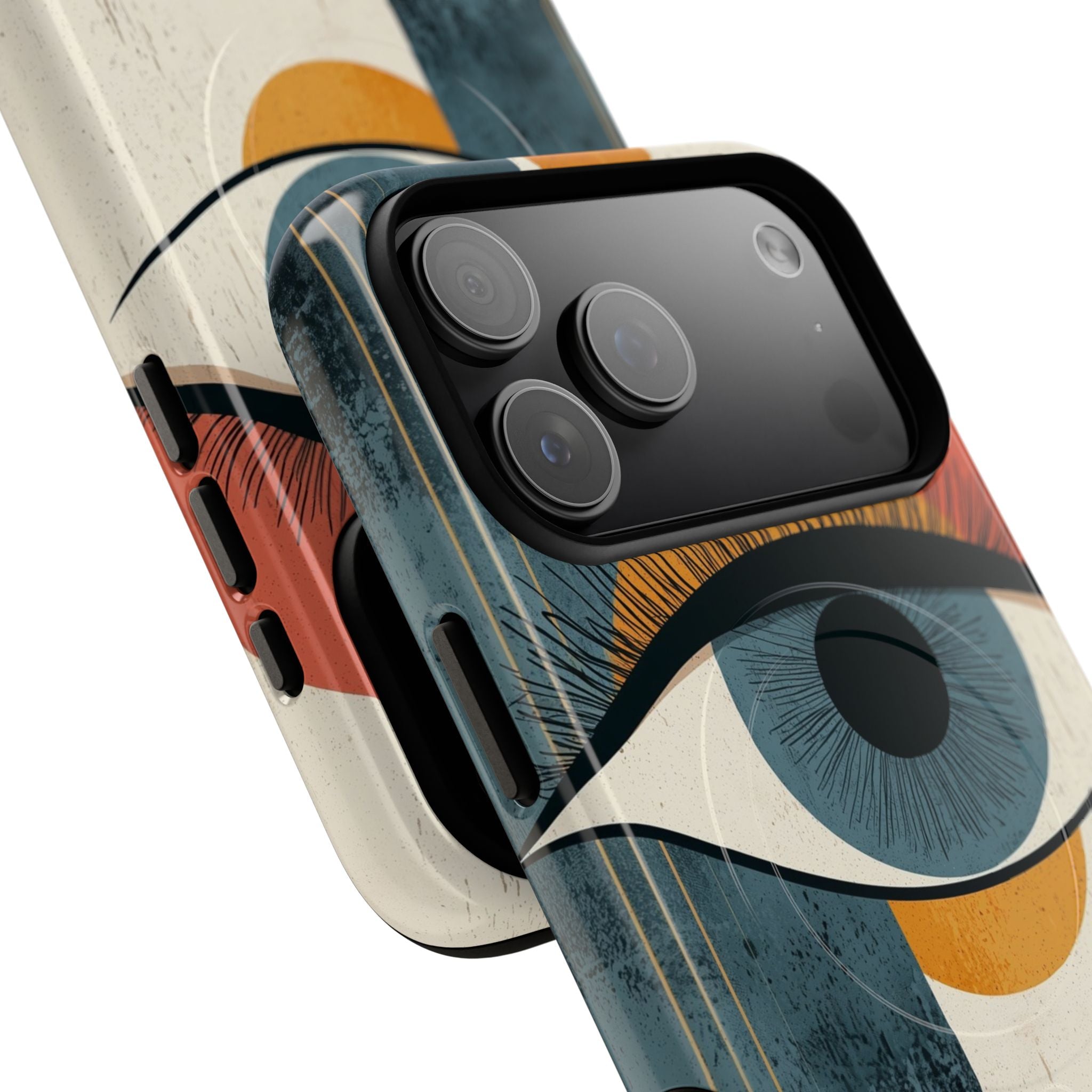 Distressed Azure Ocular · Tough+ Phone Case for iPhone · Magsafe