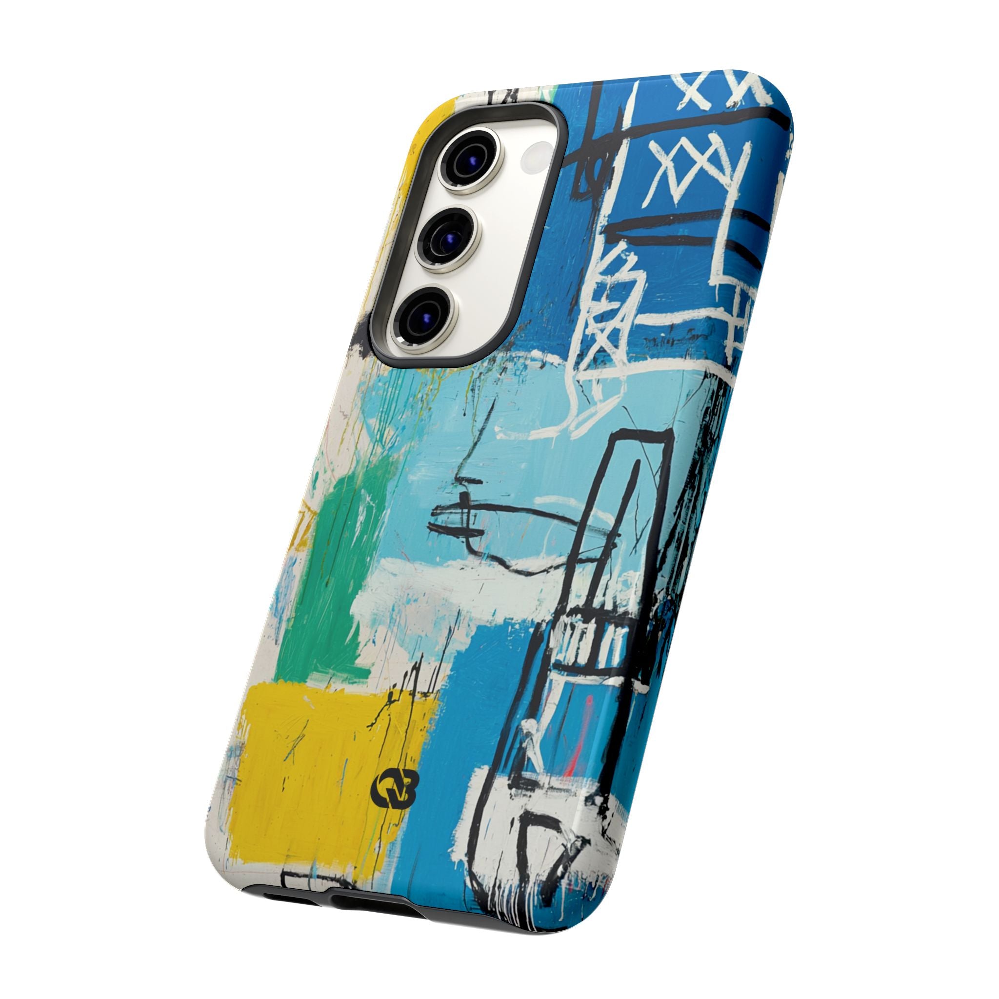 Azure Urban Scribble · Tough Phone Case for Samsung