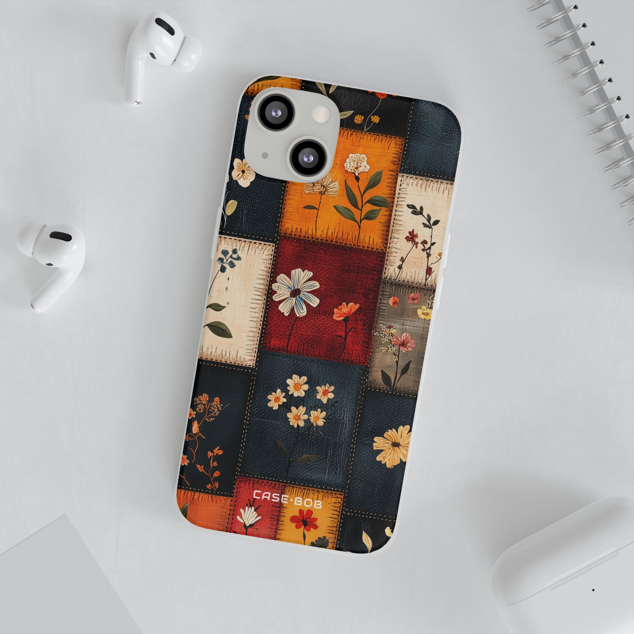 Patchwork Blooms iPhone 13 - Soft