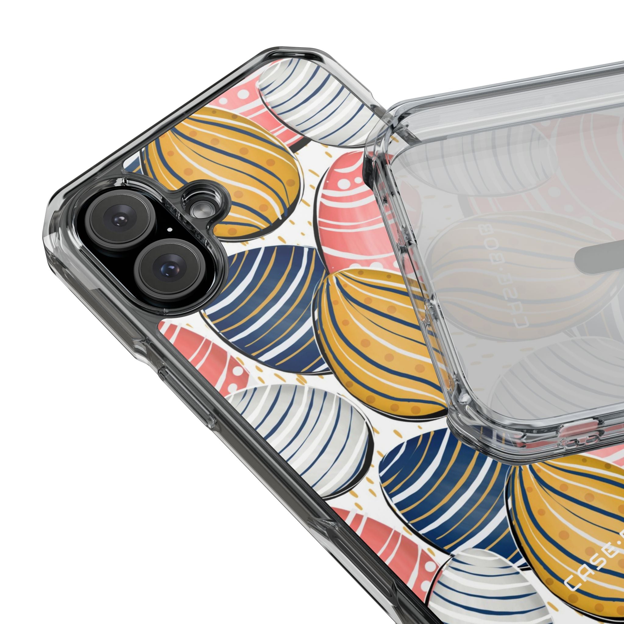 Pastel Eggs iPhone 16 Plus Case - Impact