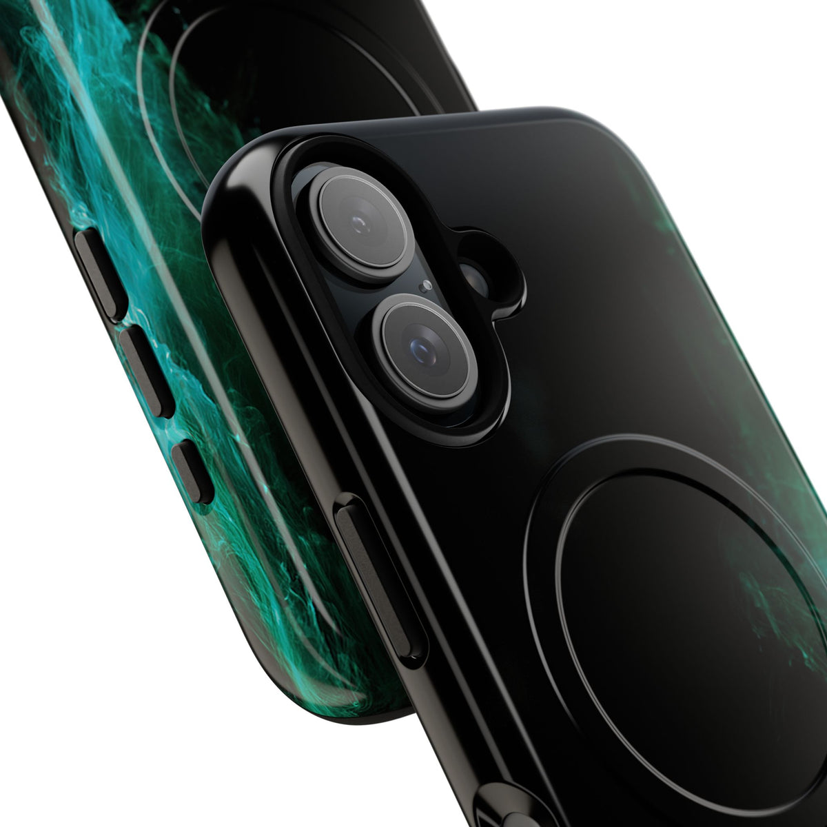 Luminous Plume · Tough 2.0 Magnetic Phone Case for iPhone · Teal