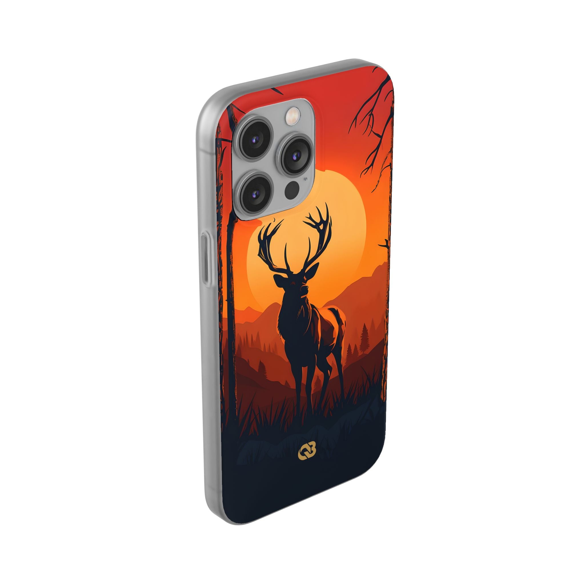 Amber Ridge Stag · Soft Phone Case for iPhone