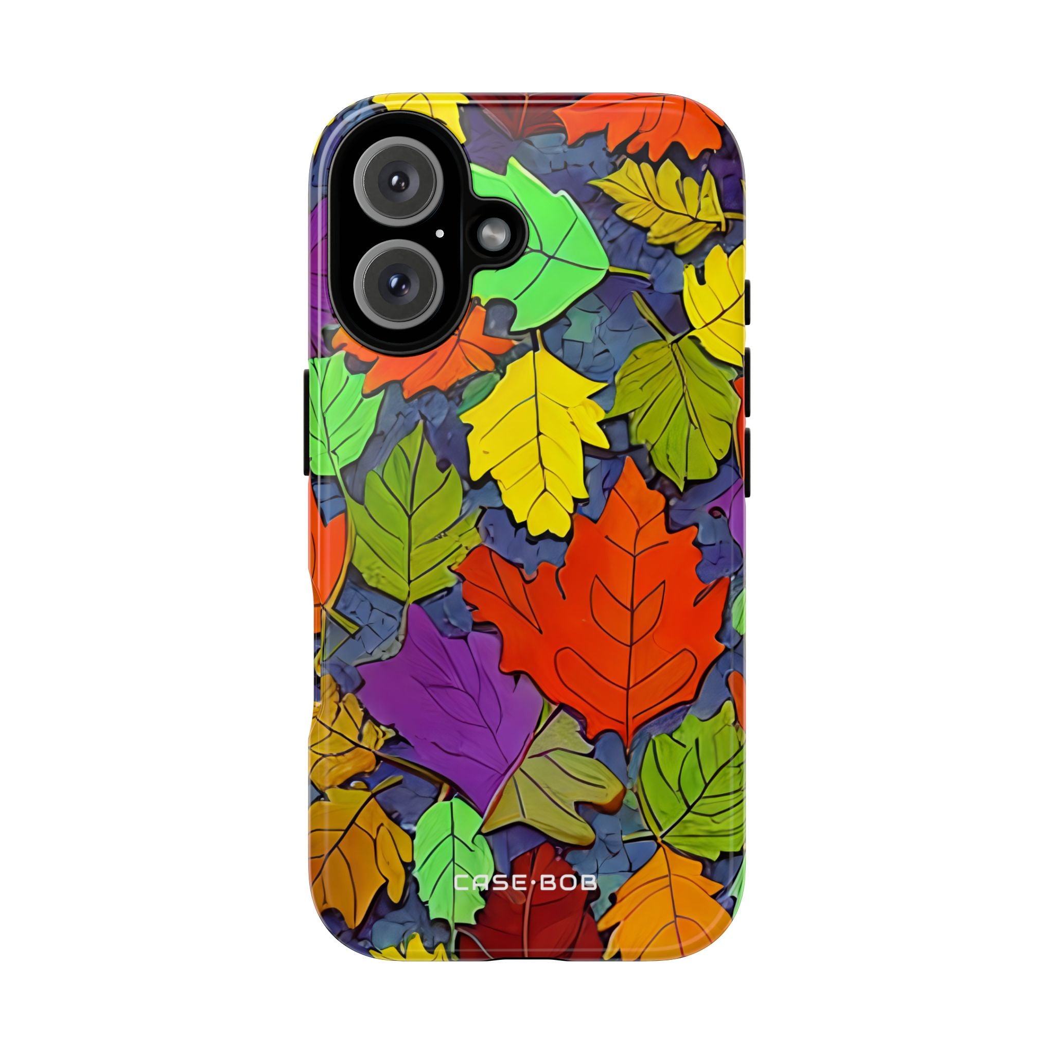 Vivid Leafburst iPhone 16 Skal - Tough