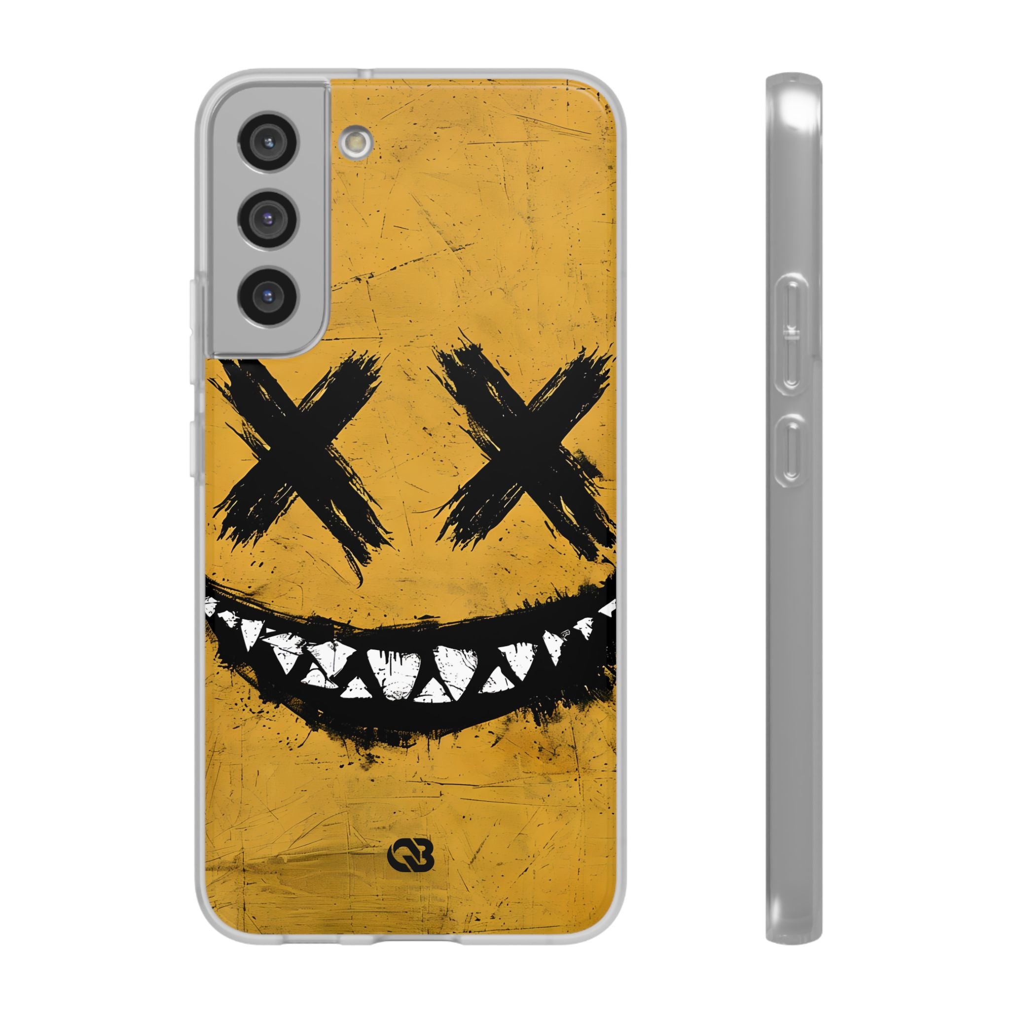 Gritty Ochre Smile · Soft Phone Case for Samsung
