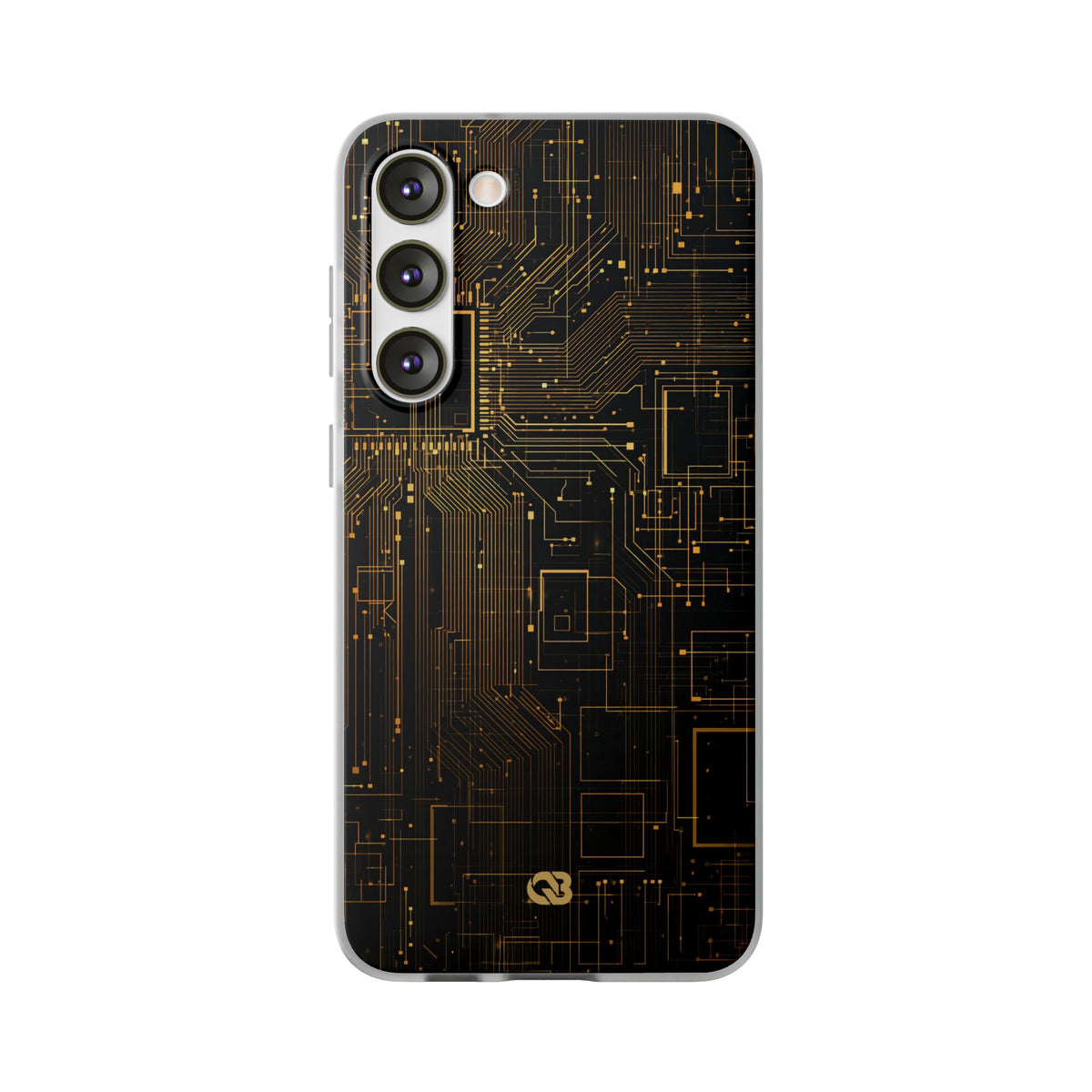 Gold Lite Phone Case for Samsung - Amber Core Mainframe
