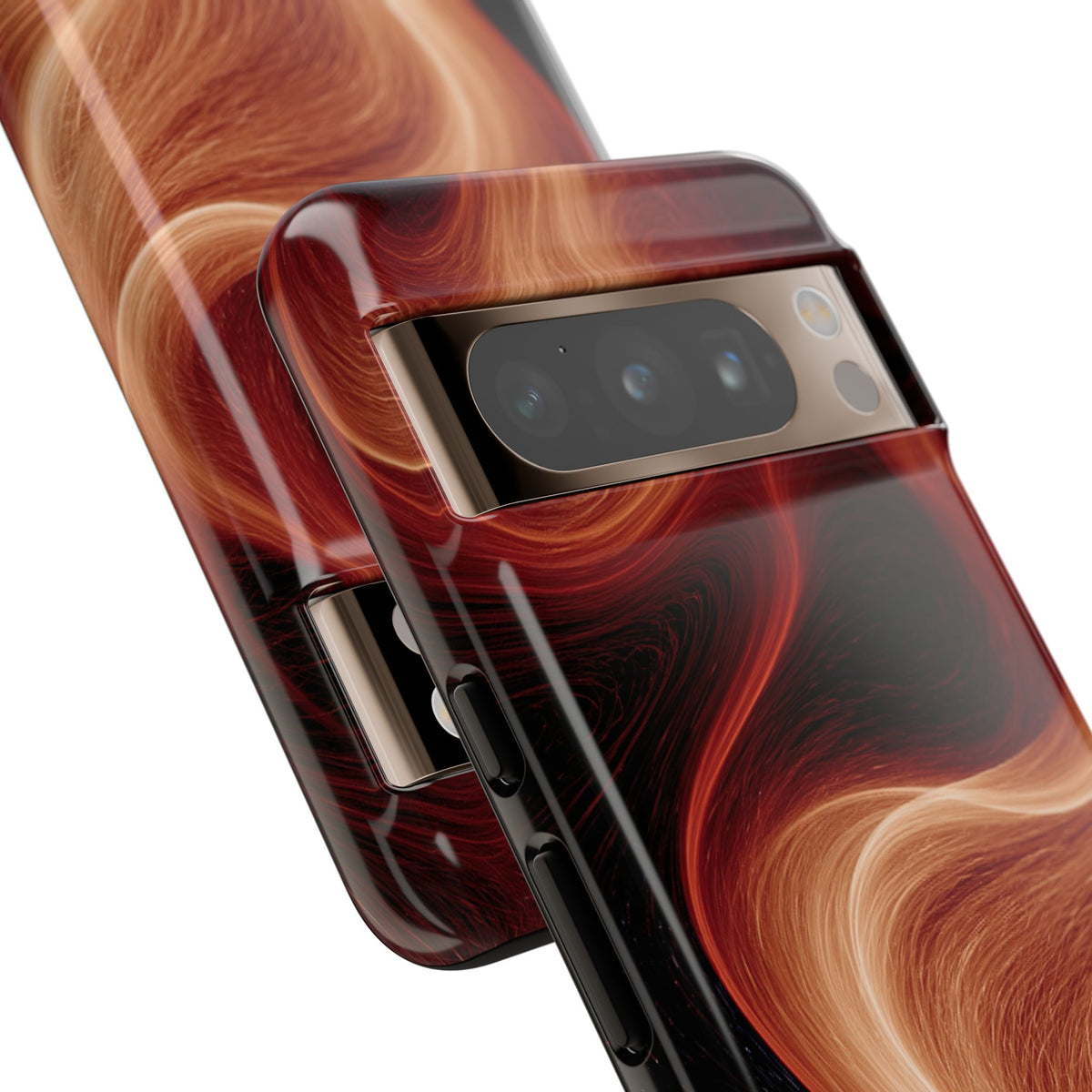 Solar Ember Flow · Tough Phone Case for Pixel · Orange